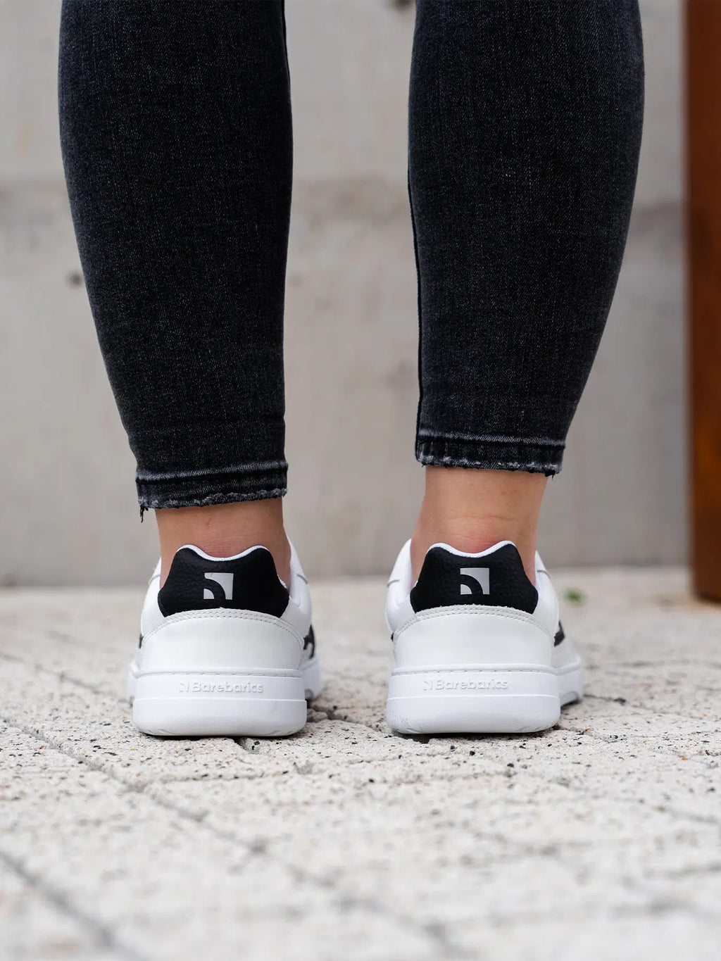 Barefoot Sneakers Barebarics Zing - White & Black
