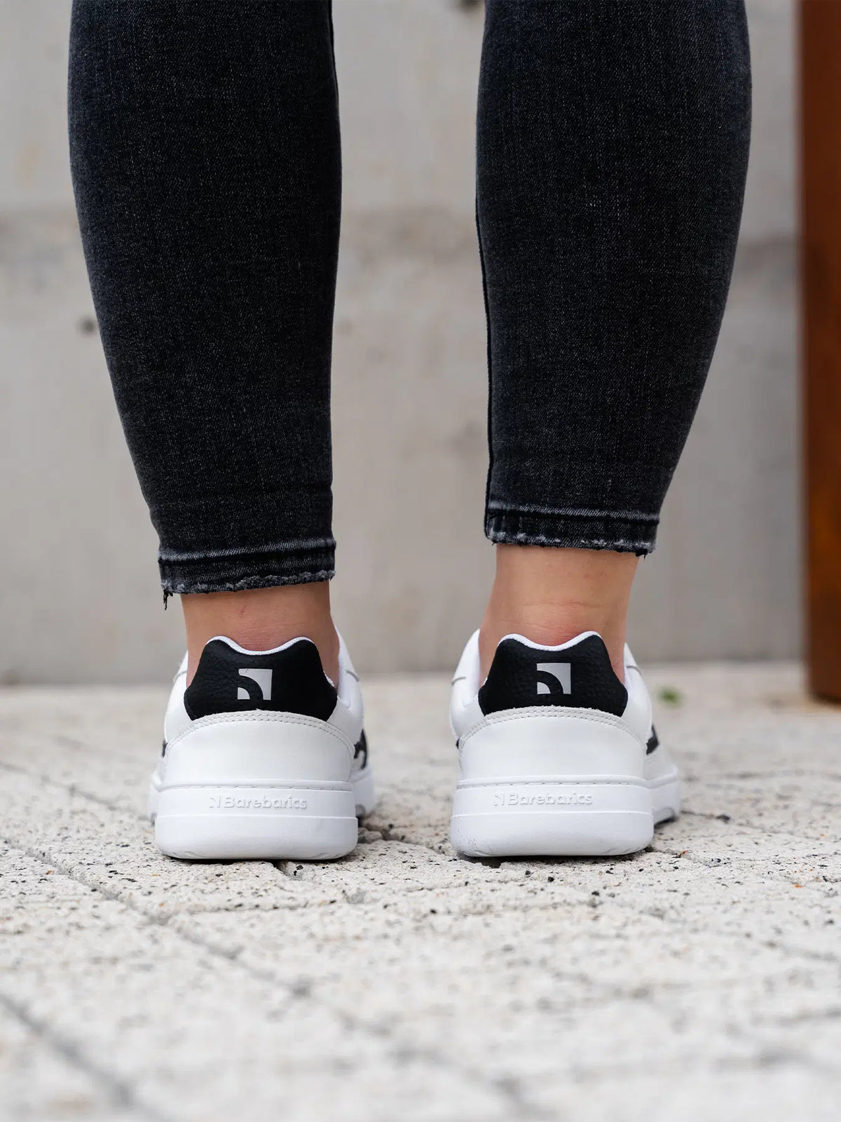Barefoot Sneakers Barebarics Zing - White & Black