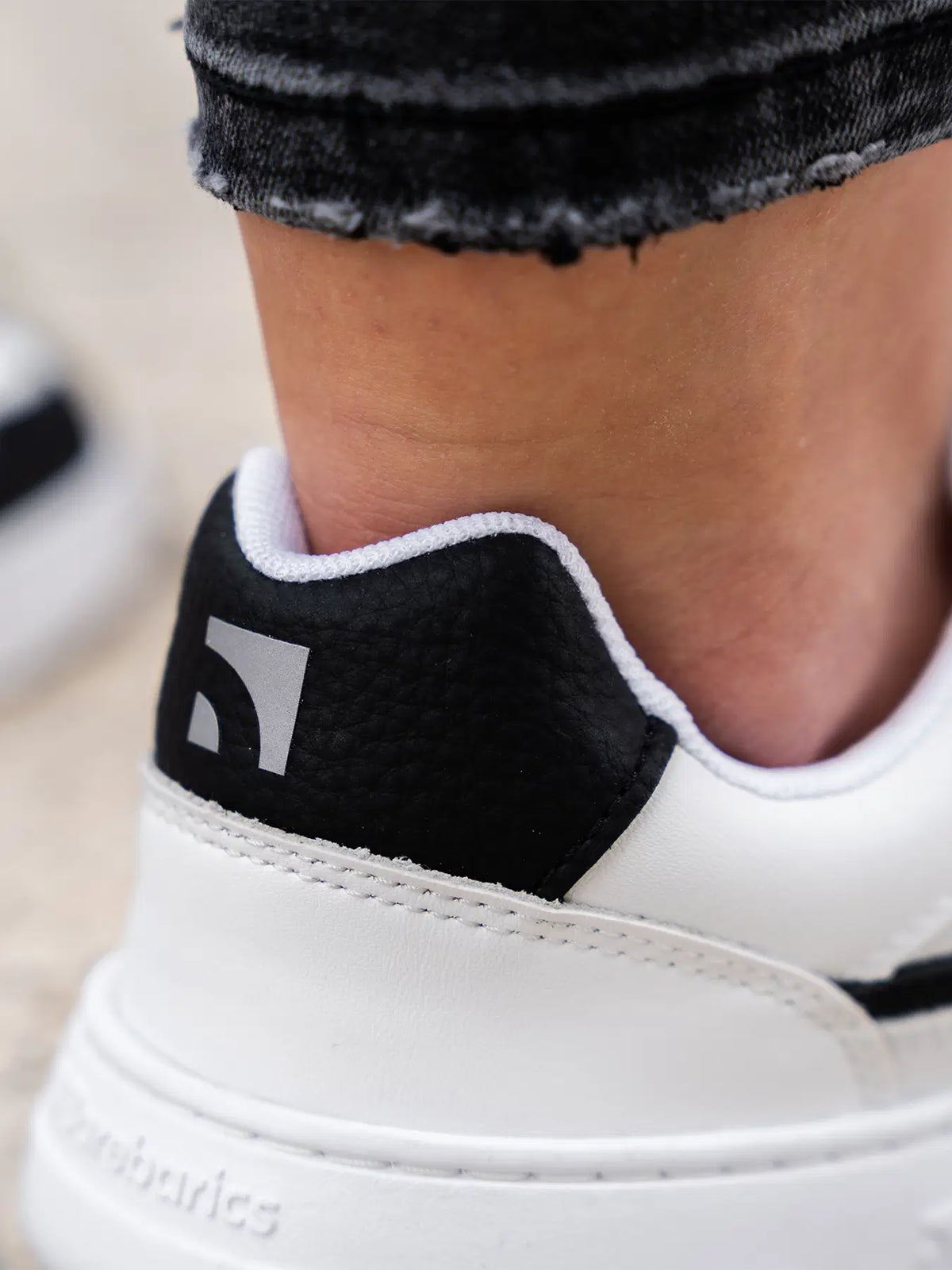 Barefoot Sneakers Barebarics Zing - White & Black