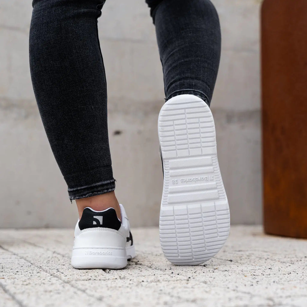 Barefoot Sneakers Barebarics Zing - White & Black