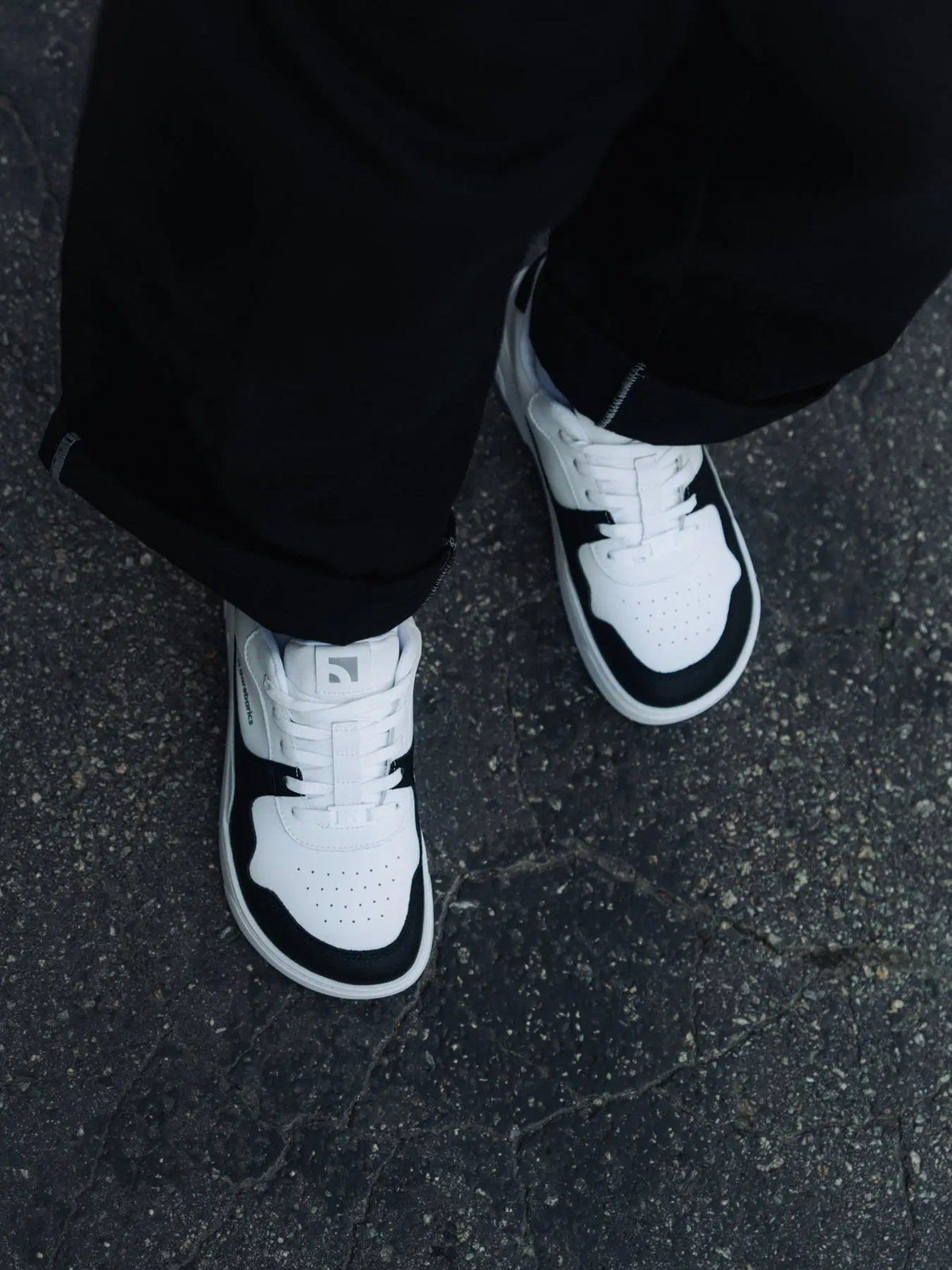 Barefoot Sneakers Barebarics Zing - White & Black