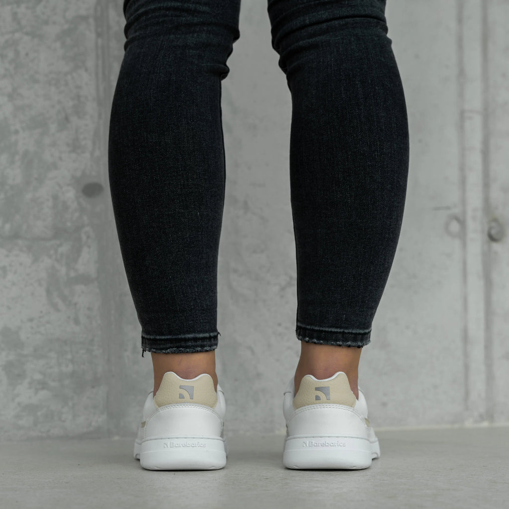 Barfuß Sneaker Barebarics Zing - Weiß & Cream