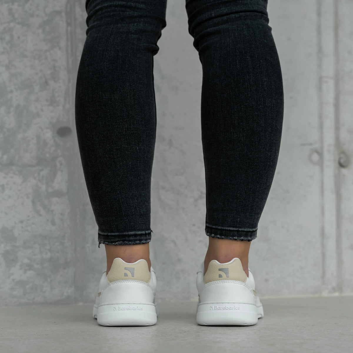 Barfuß Sneaker Barebarics Zing - Weiß & Cream