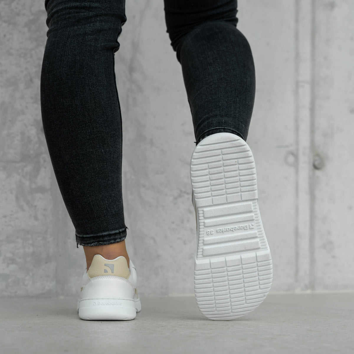Barfuß Sneaker Barebarics Zing - Weiß & Cream