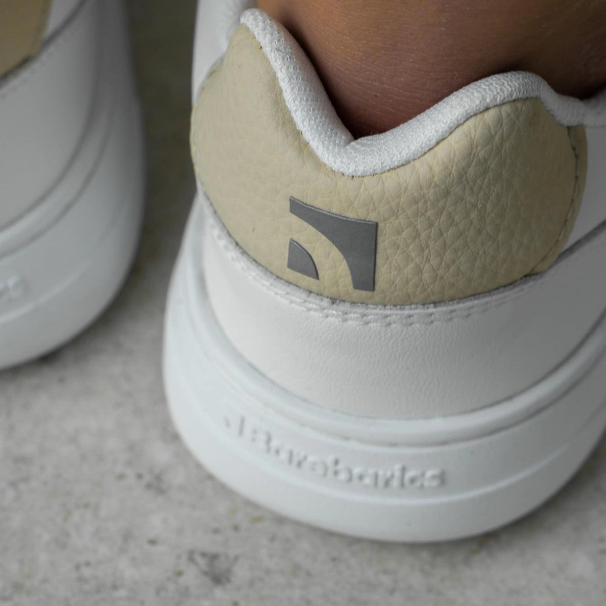 Barfuß Sneaker Barebarics Zing - Weiß & Cream