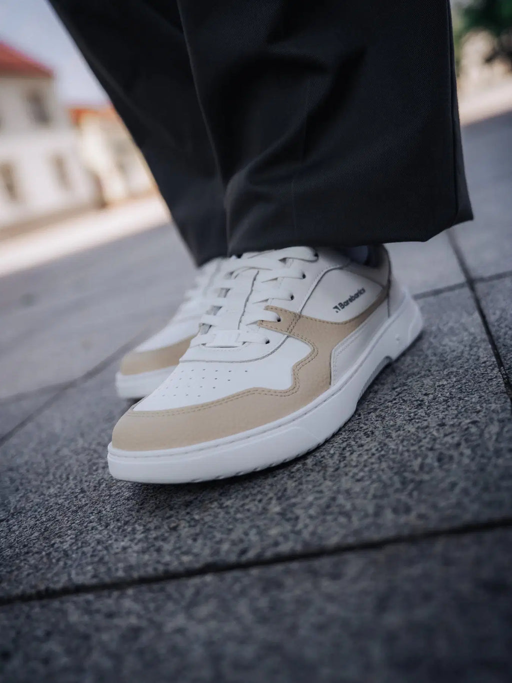 Barfuß Sneaker Barebarics Zing - Weiß & Cream