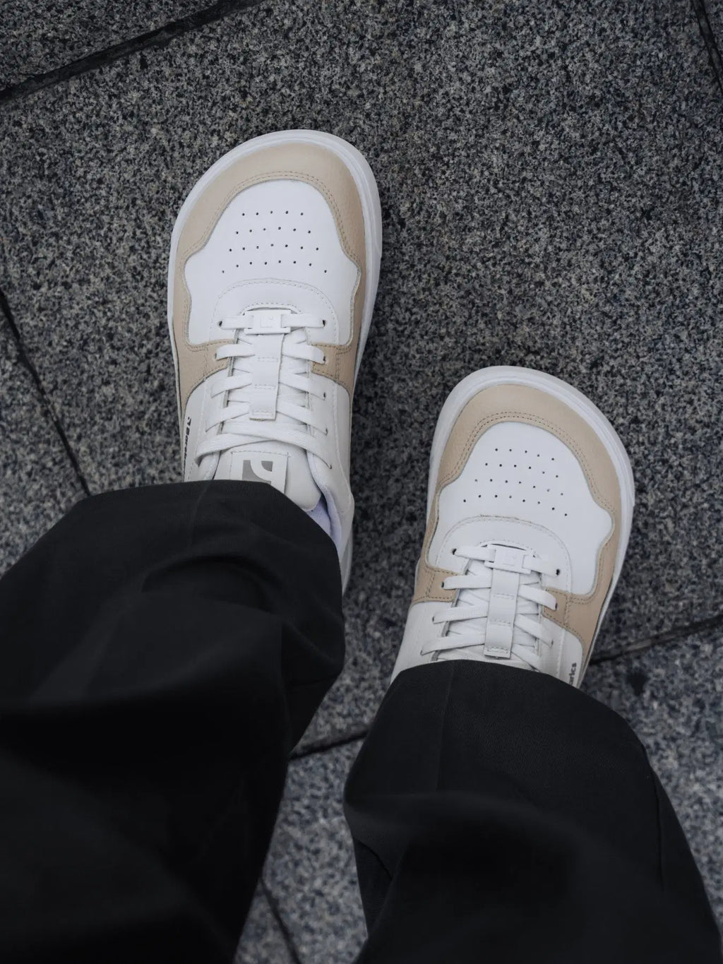 Barfuß Sneaker Barebarics Zing - Weiß & Cream