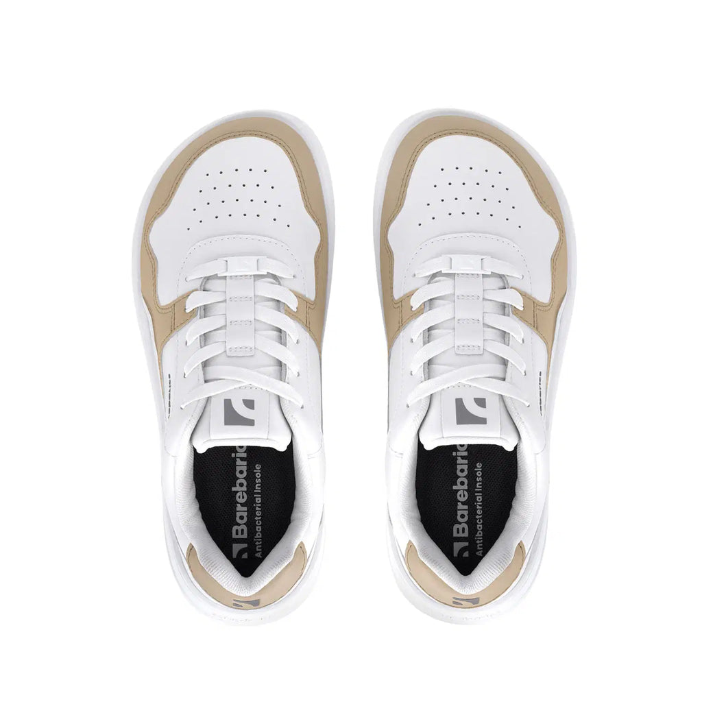 Barfuß Sneaker Barebarics Zing - Weiß & Cream
