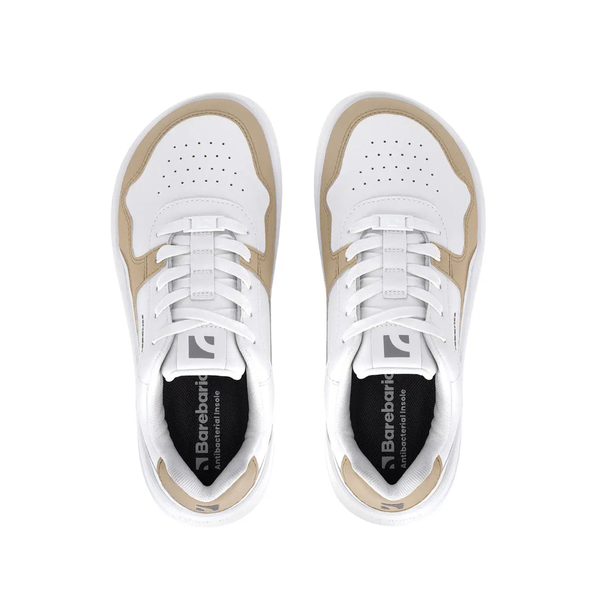 Barfuß Sneaker Barebarics Zing - Weiß & Cream