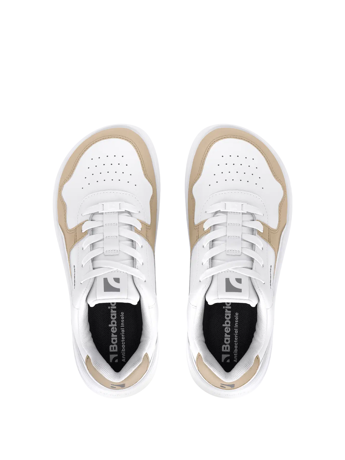 Barfuß Sneaker Barebarics Zing - Weiß & Cream
