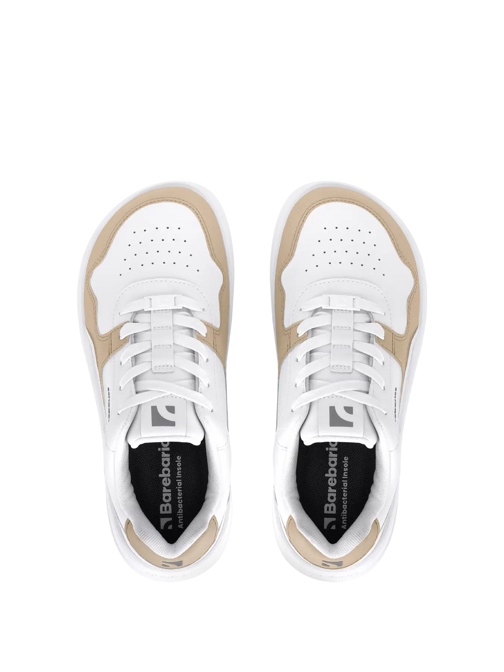 Barfuß Sneaker Barebarics Zing - Weiß & Cream