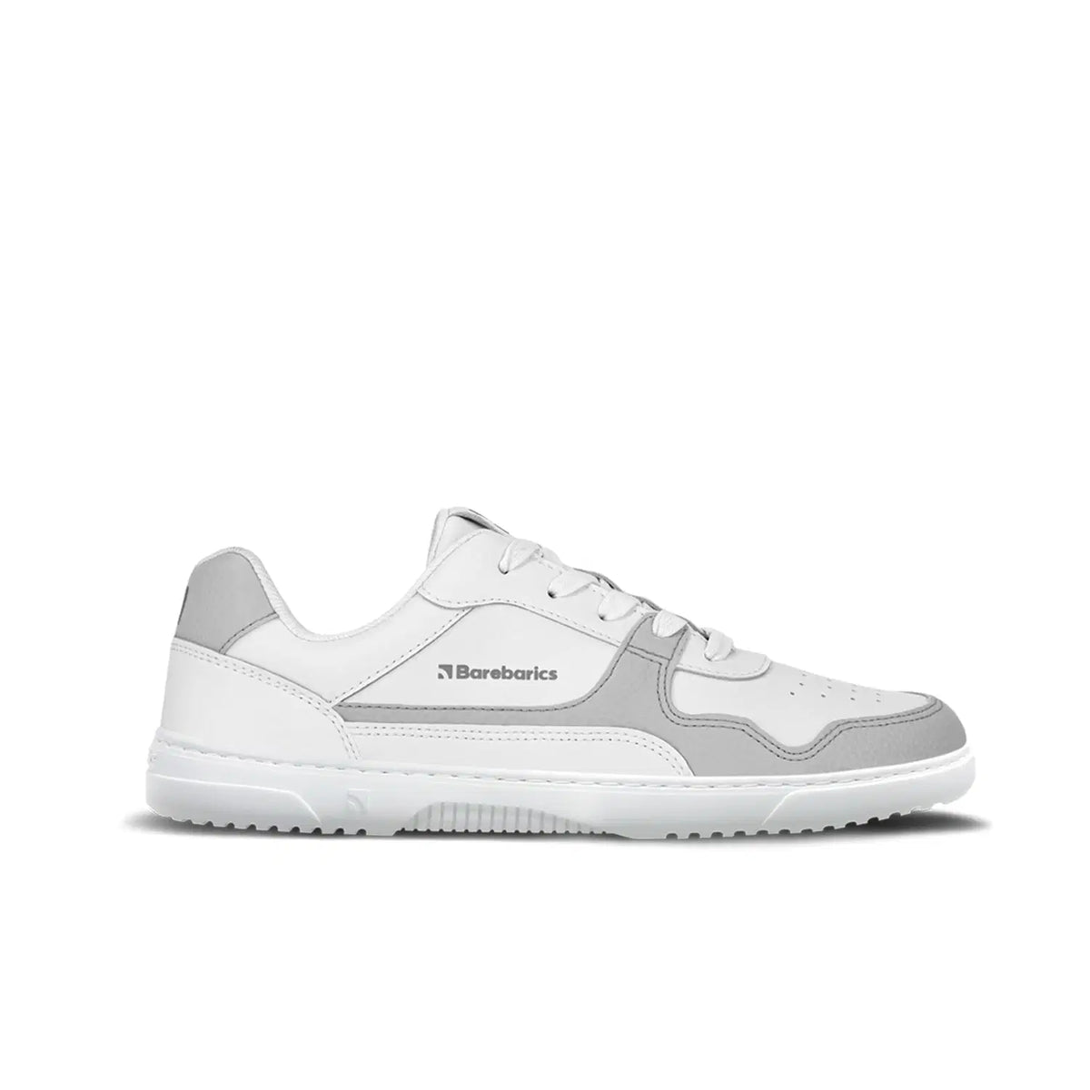 Barfuß-Sneaker Barebarics Zing - Weiß & Hellgrau