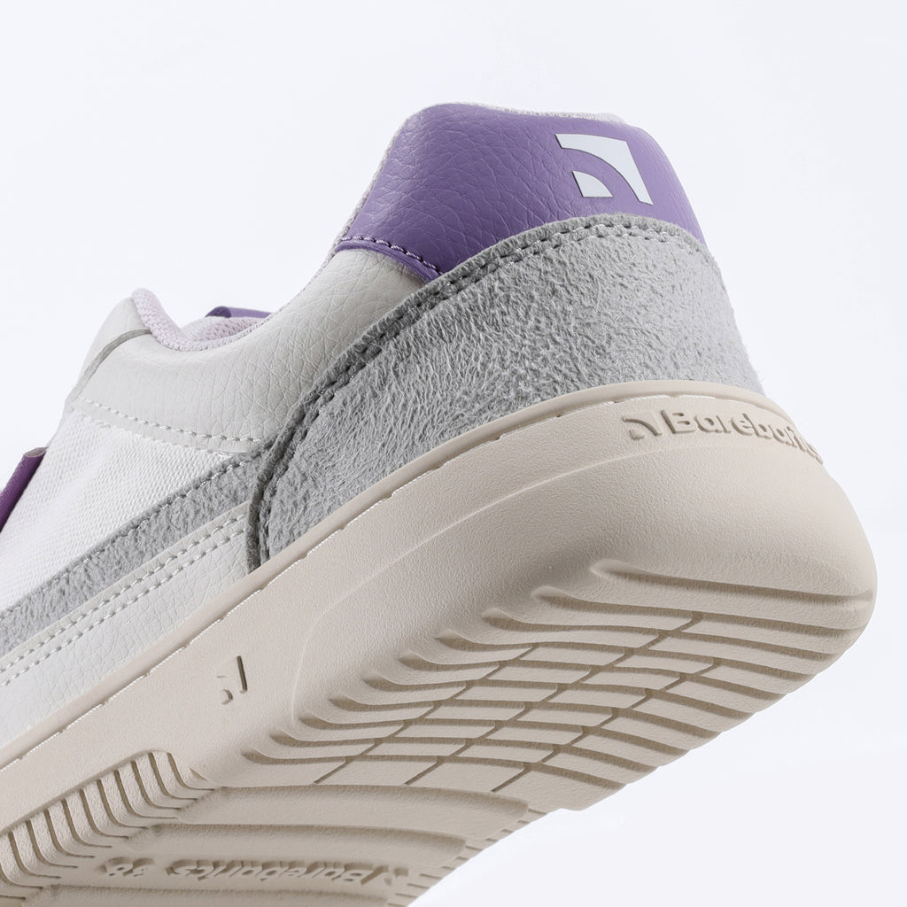 Barfuß-Sneaker Barebarics Zing - Weiß & Lila