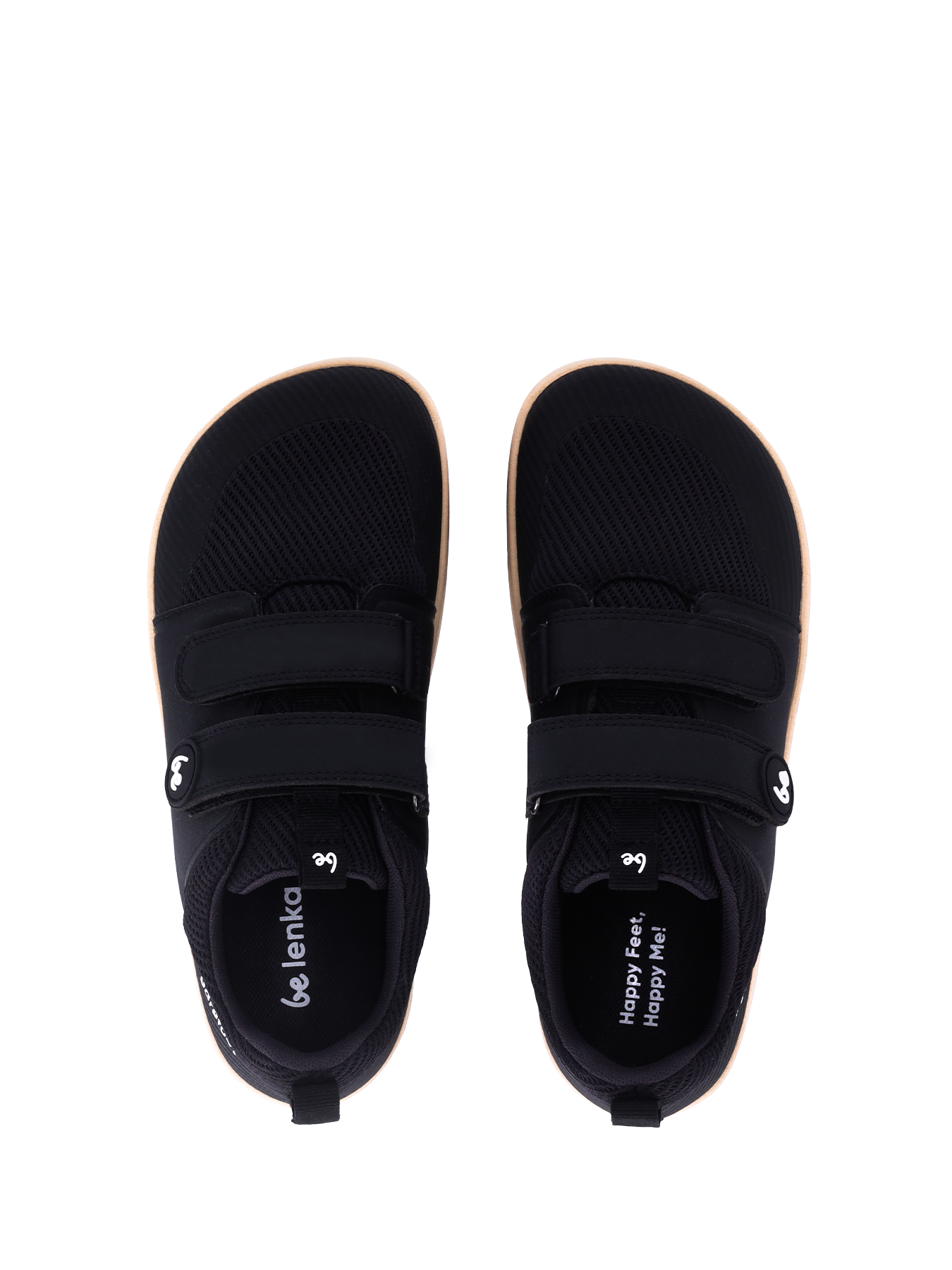 Kinder Barfuß Sneaker Be Lenka Bounty Kids - Schwarz