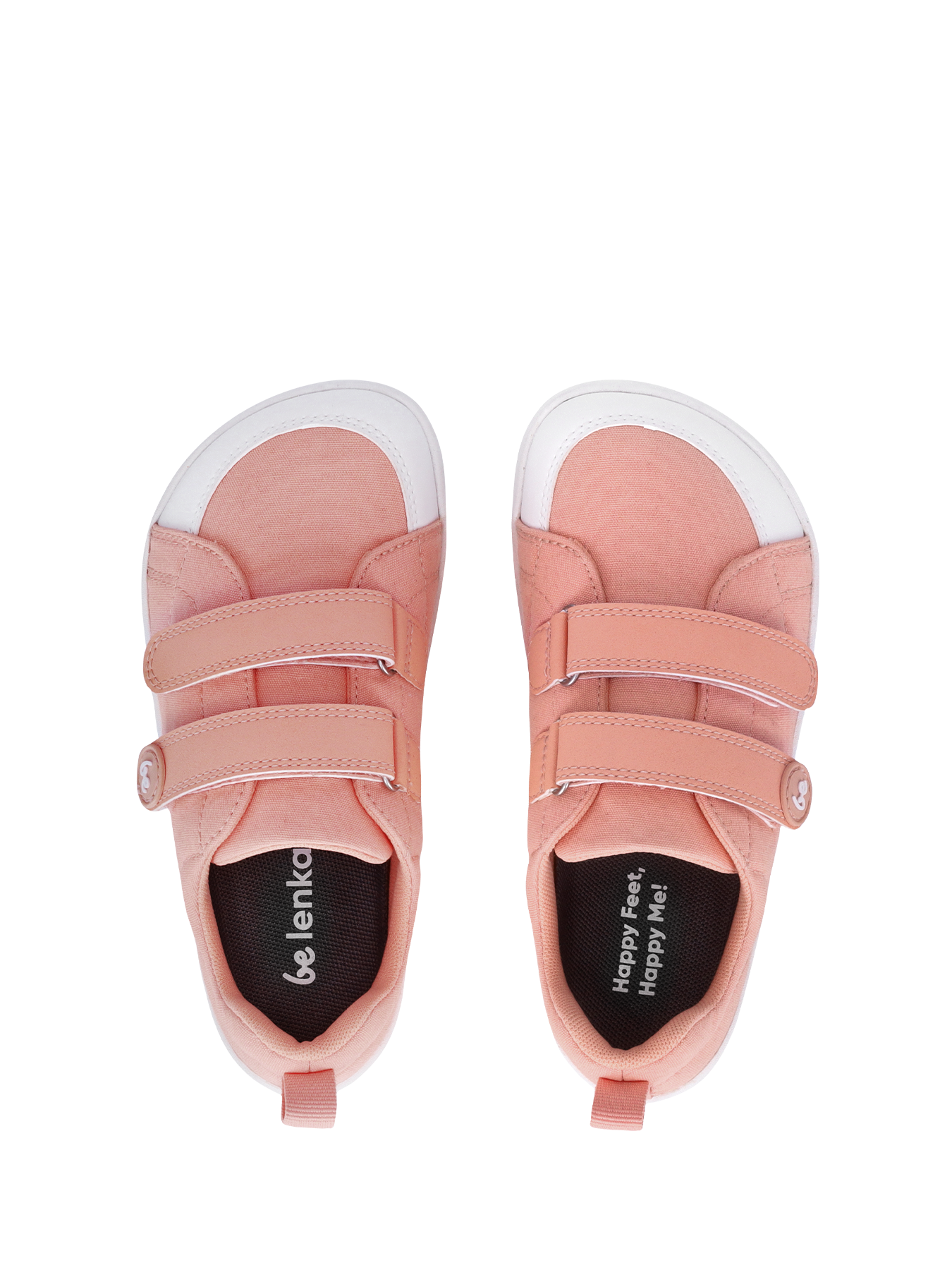 Kinder Barfußschuhe Be Lenka Canvi Kids - Coral Pink