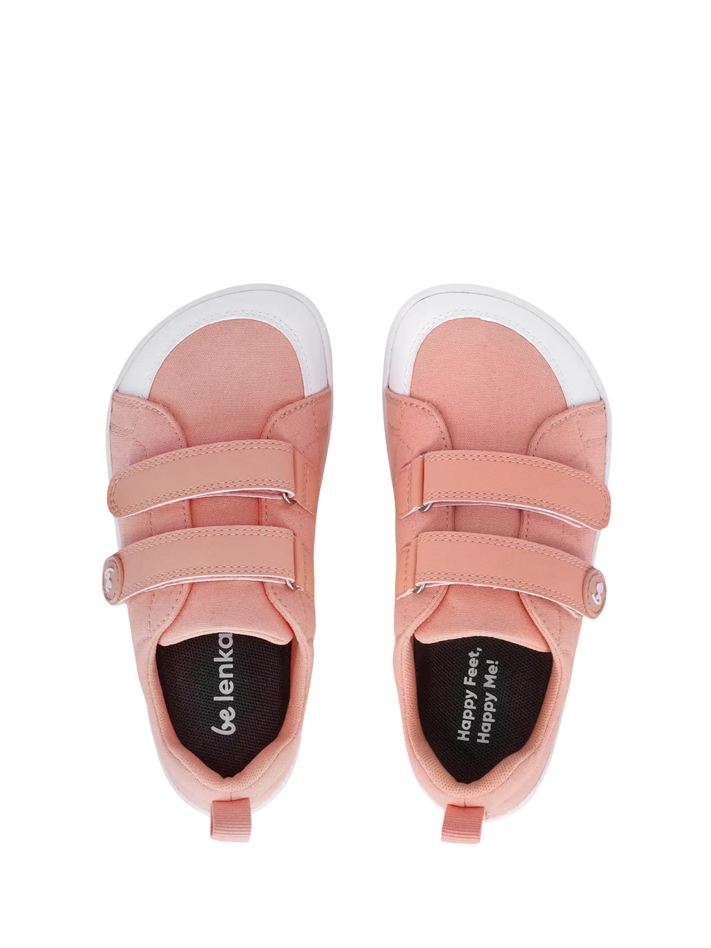 Kinder Barfußschuhe Be Lenka Canvi Kids - Coral Pink