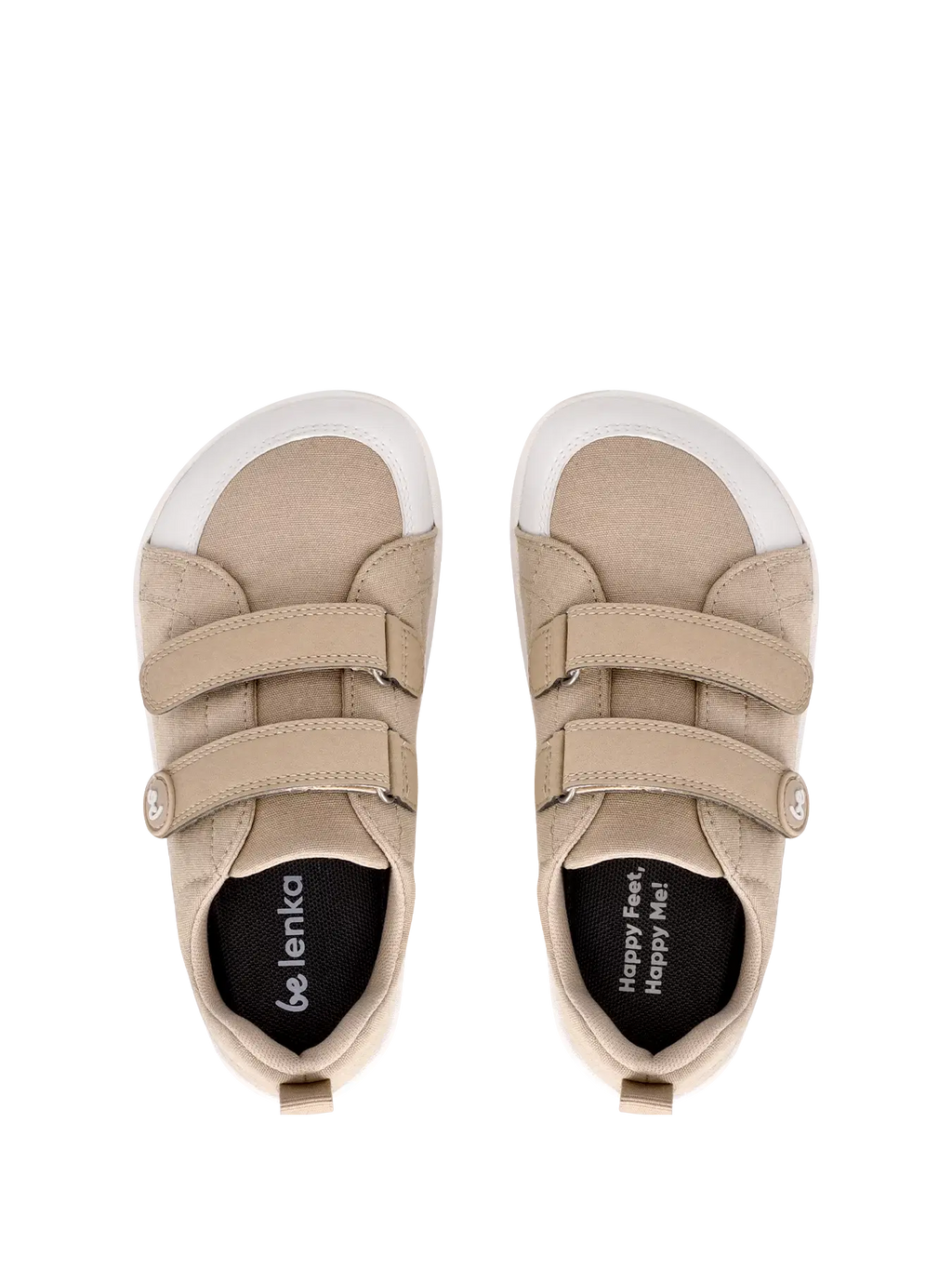Barfußschuhe für Kinder Be Lenka Canvi Kids - Hellbraun