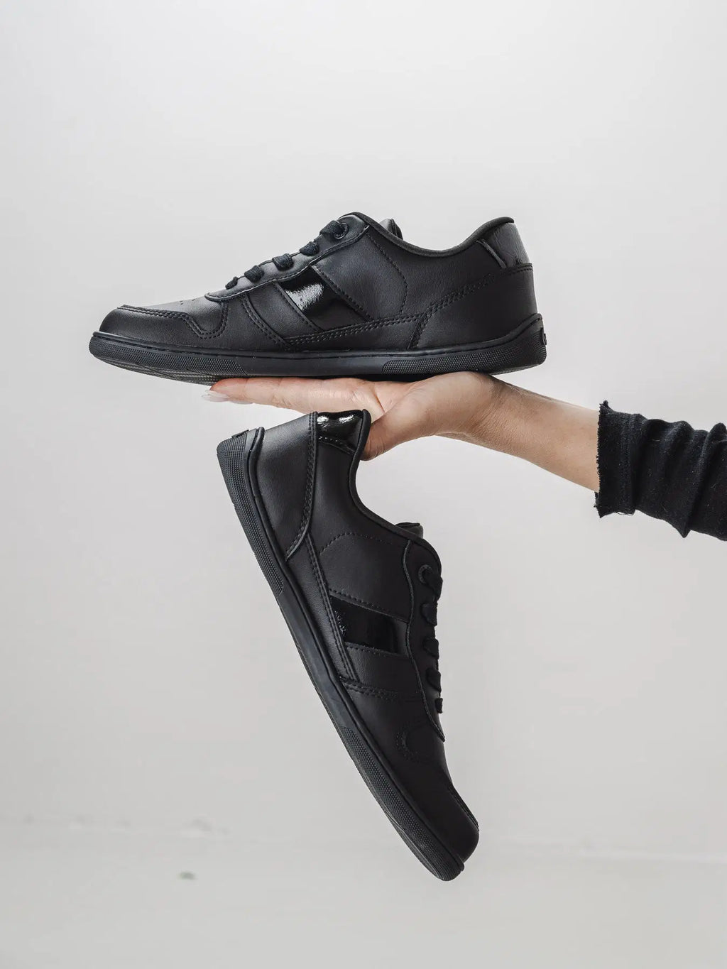 Barfuß-Sneaker Be Lenka Cellestia - Schwarz & Glänzendes Schwarz