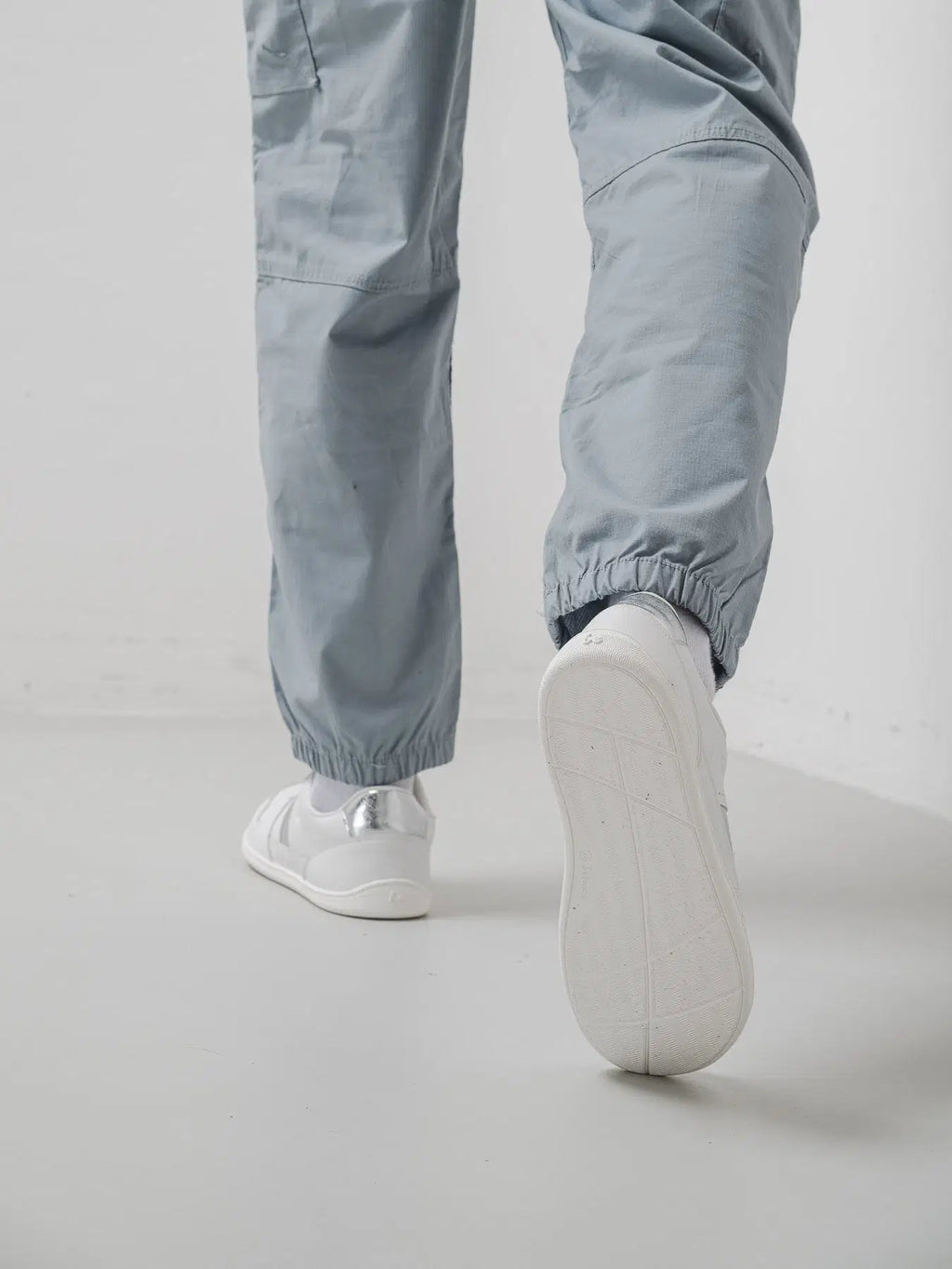 Barefoot Sneakers Be Lenka Cellestia - White & Silver