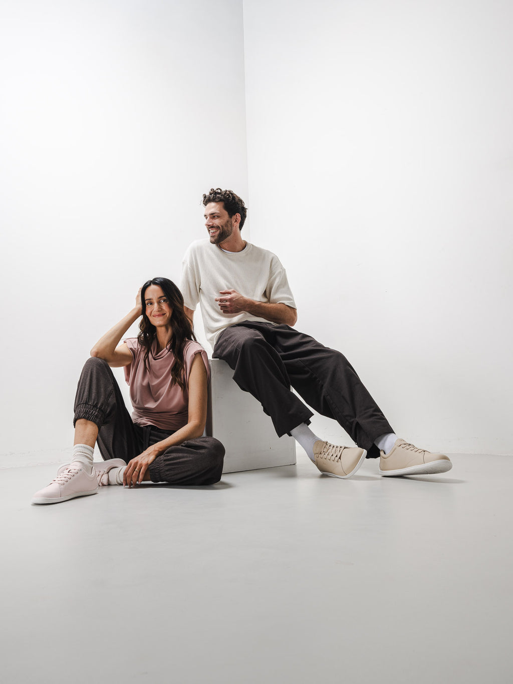 Barfuß Sneaker Be Lenka Core - Powder Pink