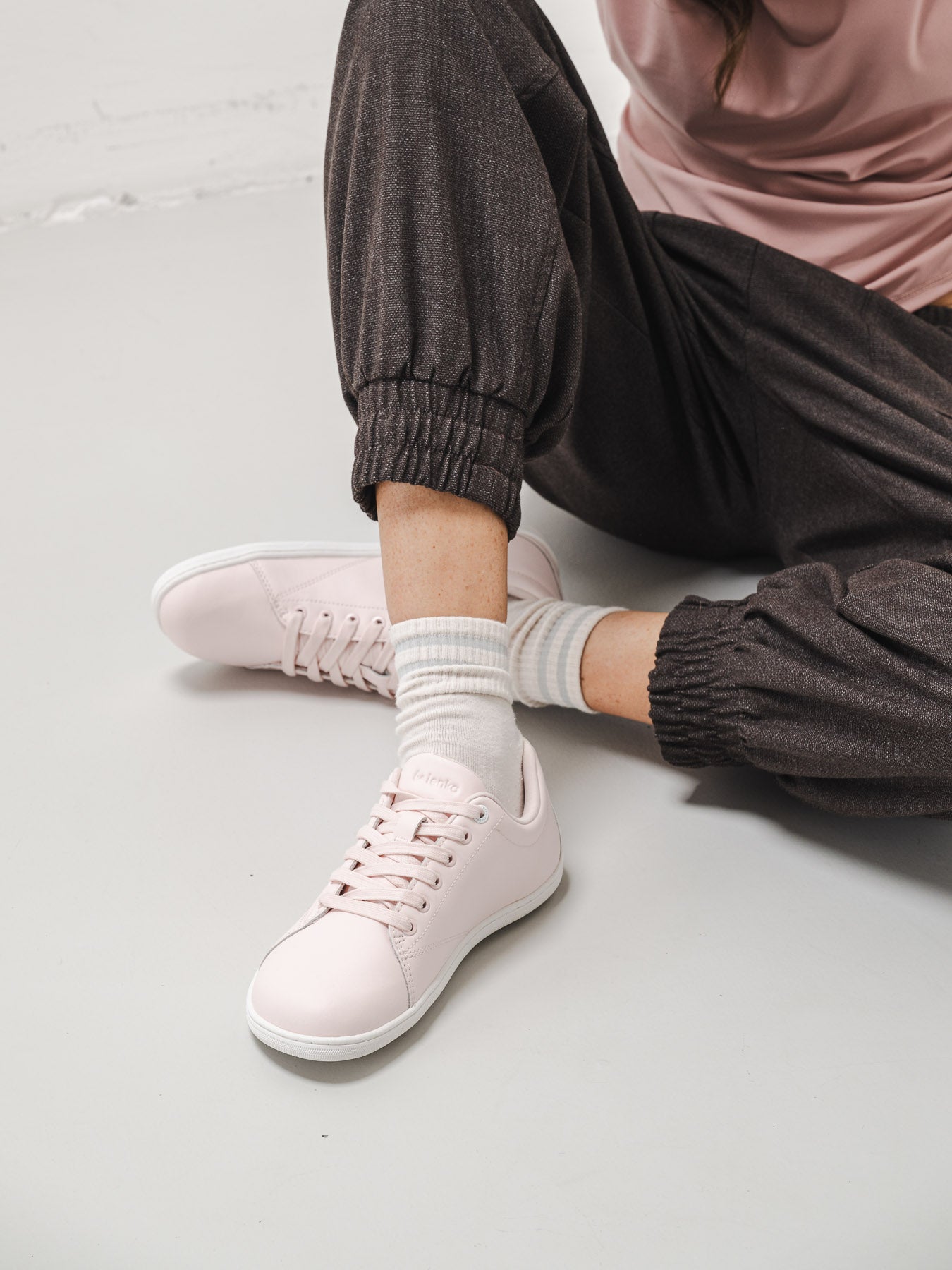 Barfuß Sneaker Be Lenka Core - Powder Pink