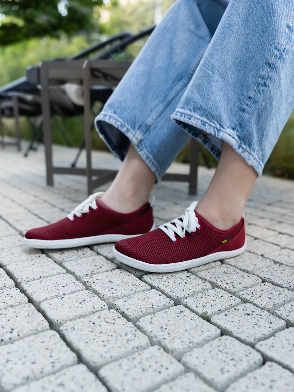 Barfußschuhe Be Lenka Dash - Weinrot