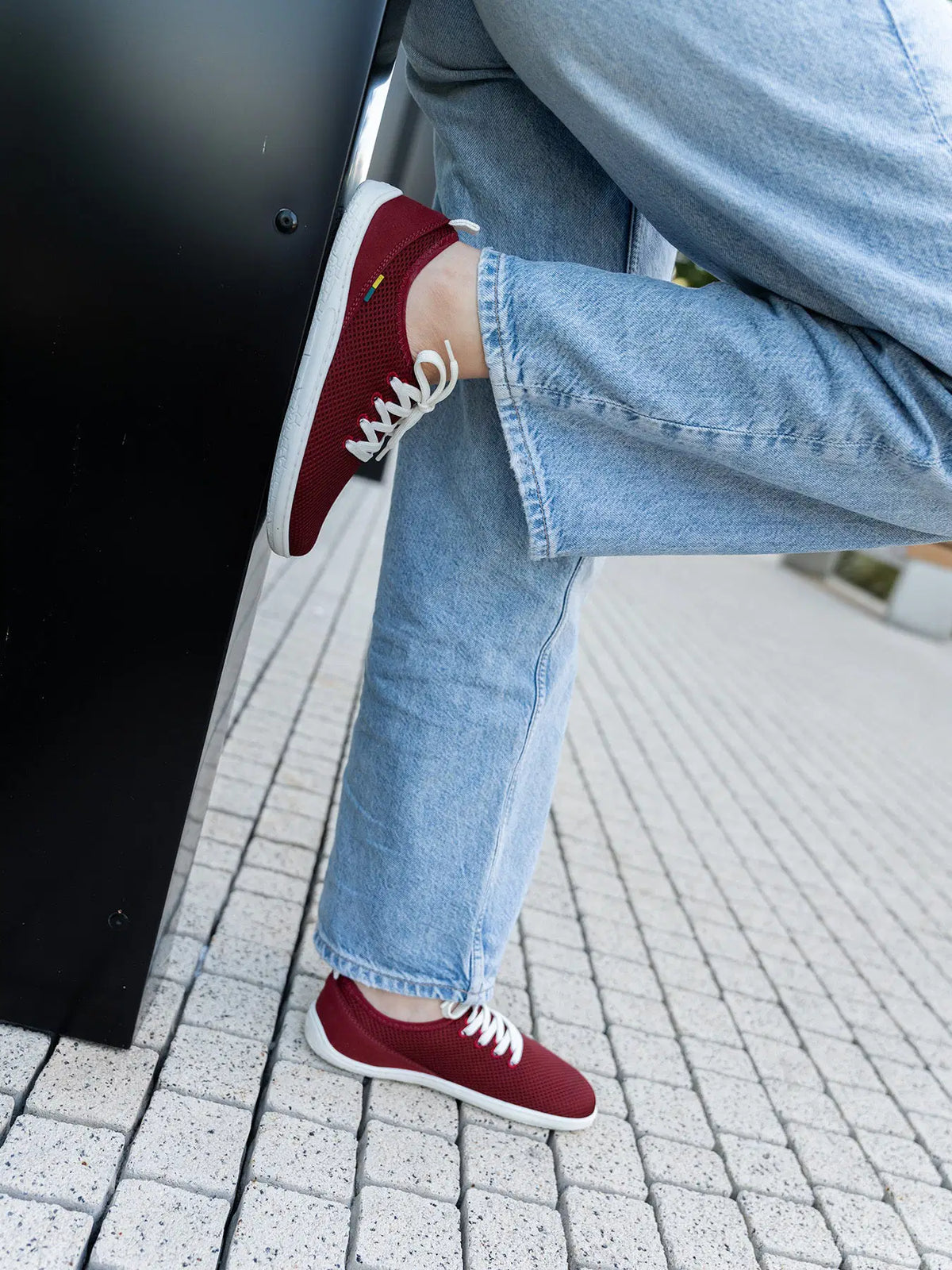 Barfußschuhe Be Lenka Dash - Weinrot