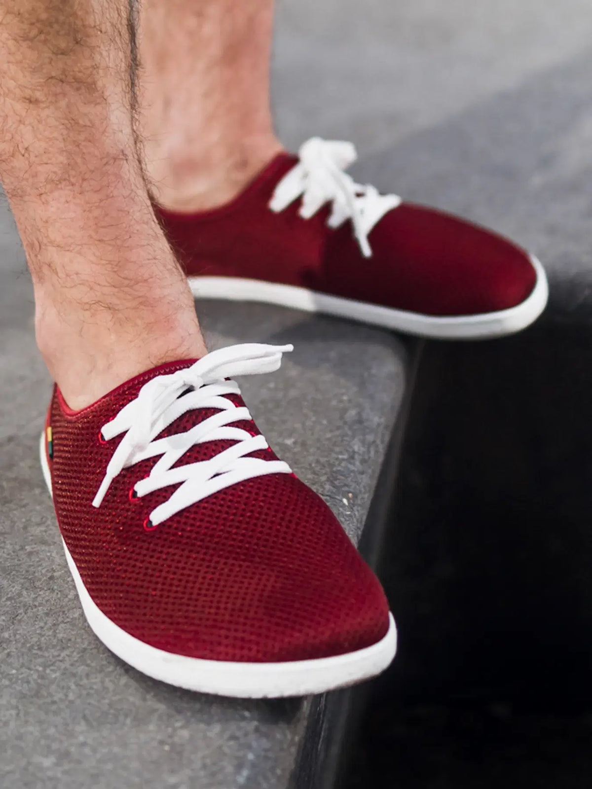 Barfußschuhe Be Lenka Dash - Weinrot