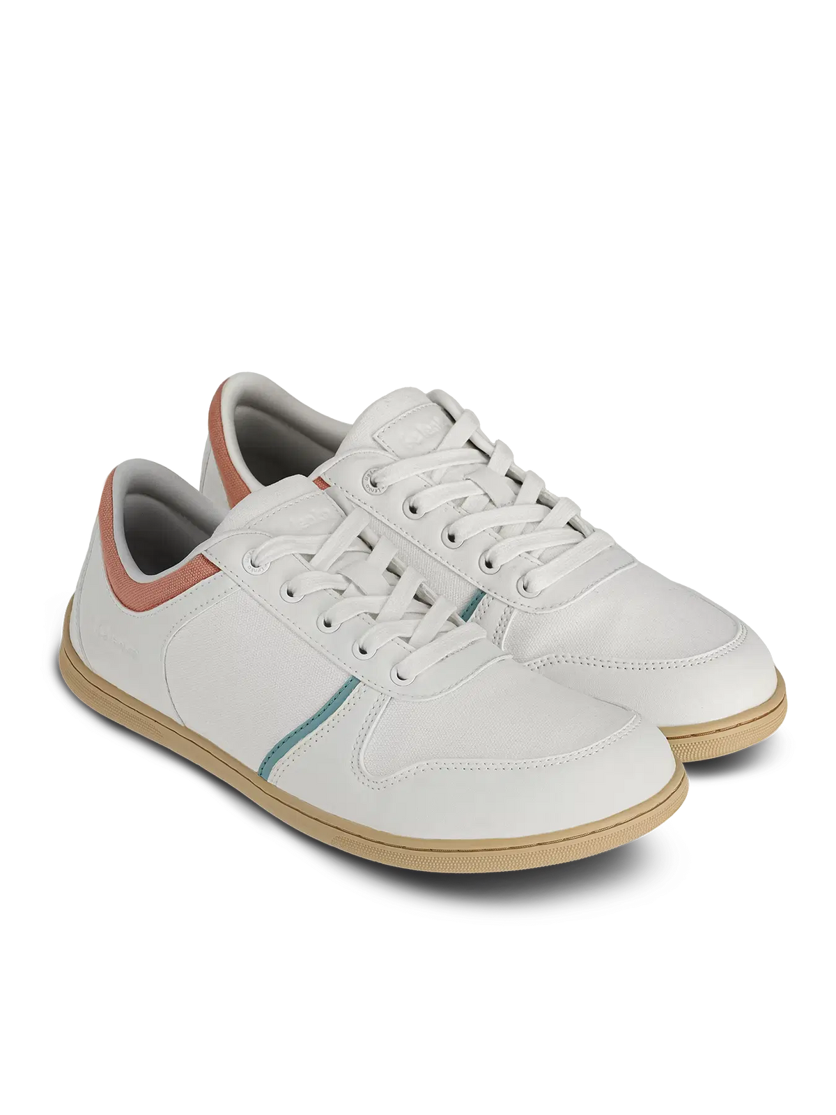 Barefoot Sneakers - Be Lenka Echo - White & Cotton Candy Vegan