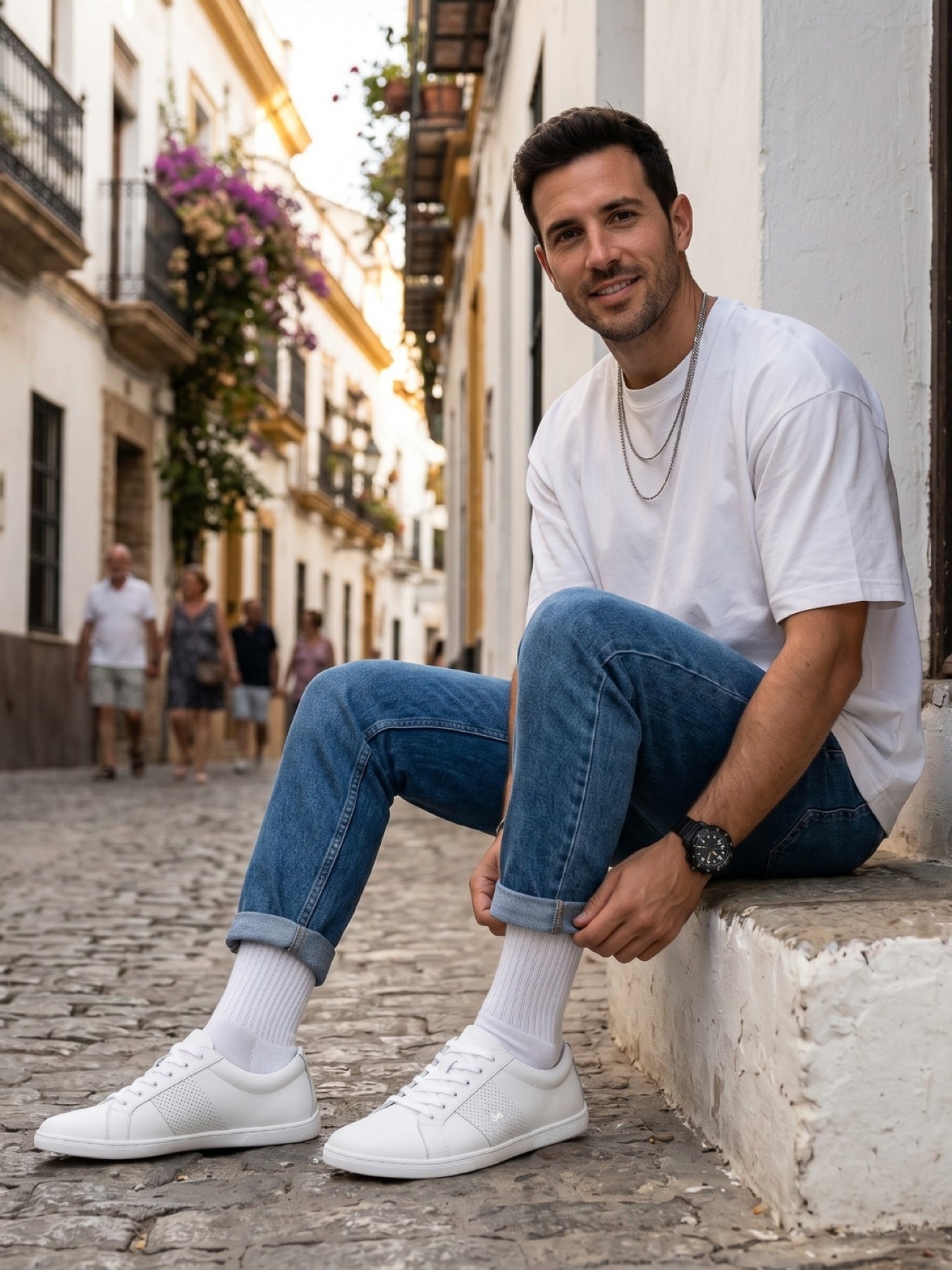 Barfuß-Sneaker Be Lenka Elite – All White
