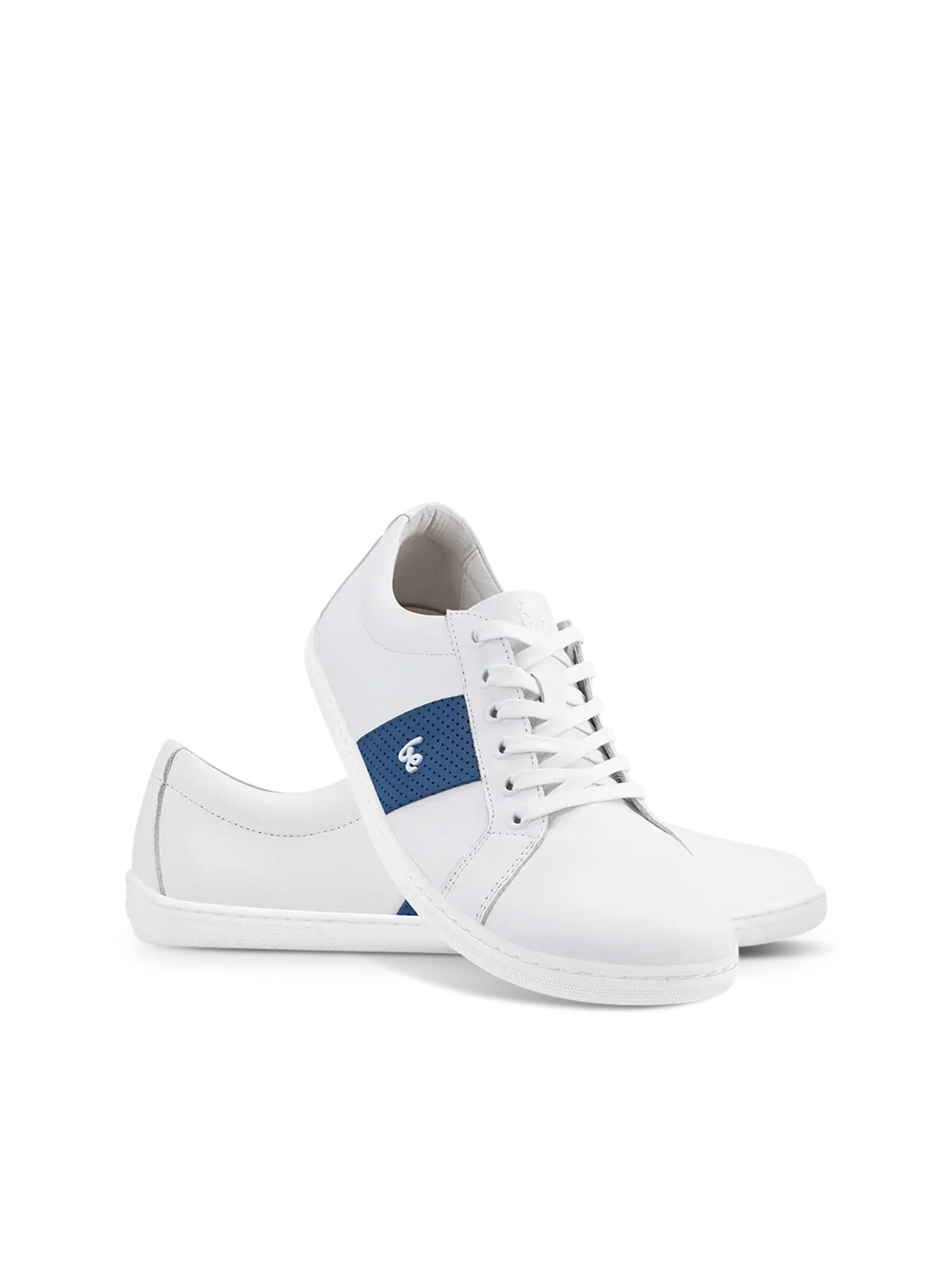 Barfuß-Sneaker Be Lenka Elite – Weiß & Dunkelblau