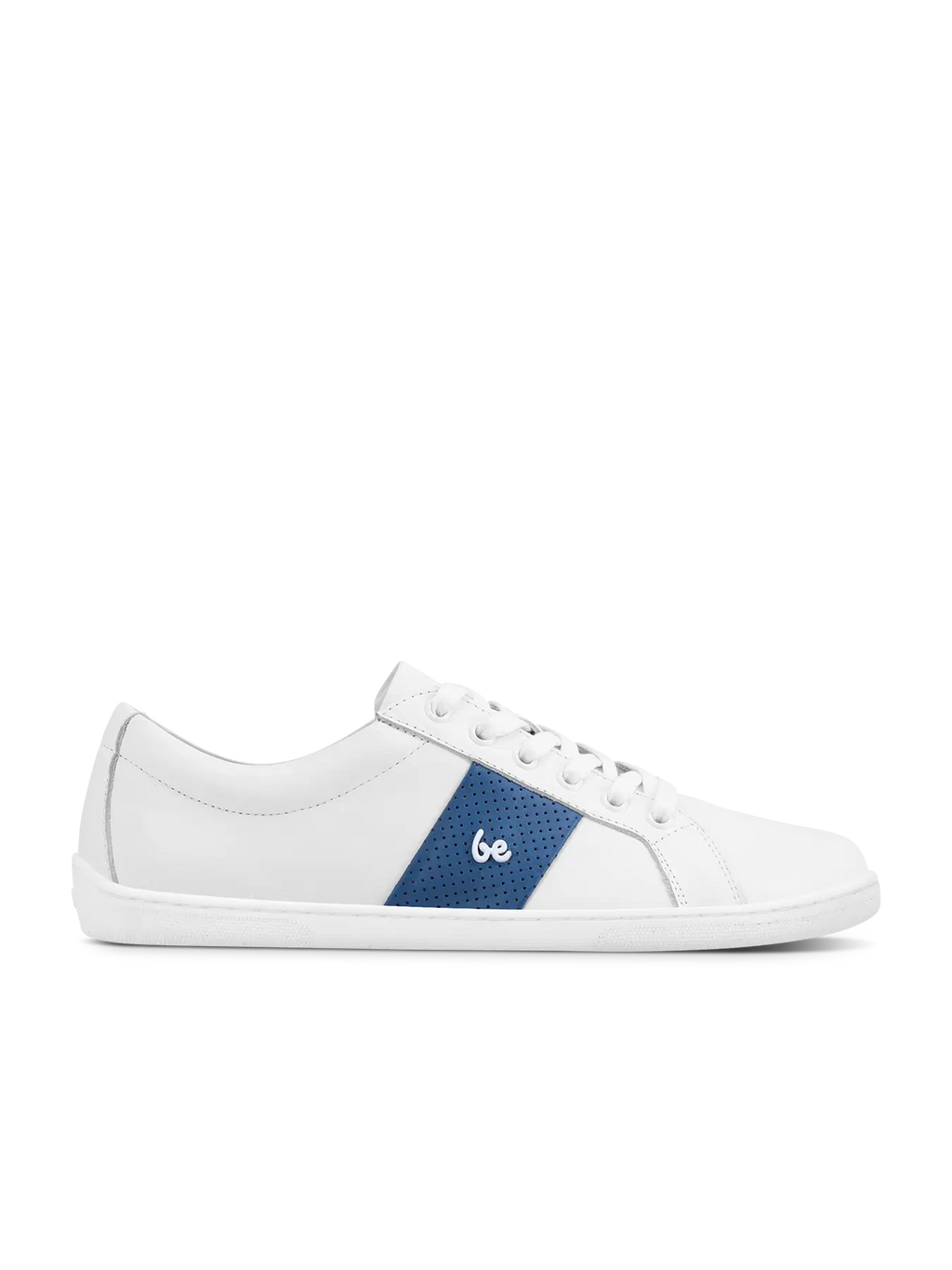 Barfuß-Sneaker Be Lenka Elite – Weiß & Dunkelblau