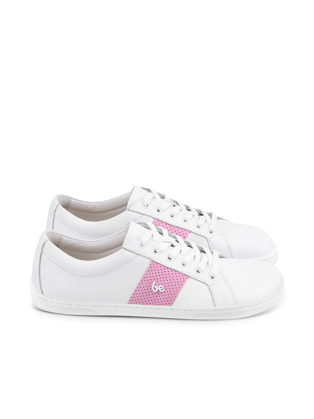 Barfuß Sneaker Be Lenka Elite - Weiß & Rosa
