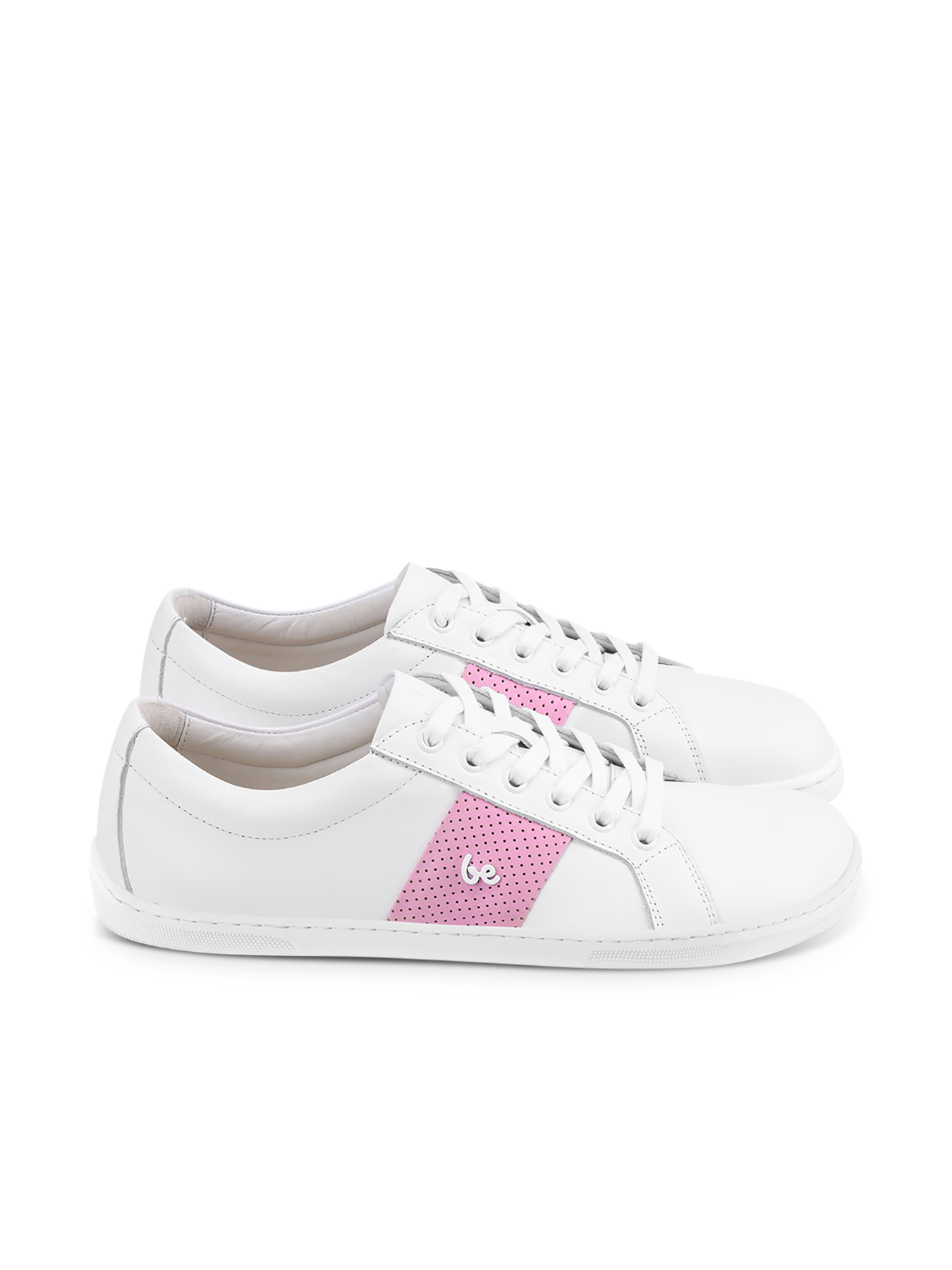 Barfuß Sneaker Be Lenka Elite - Weiß & Rosa