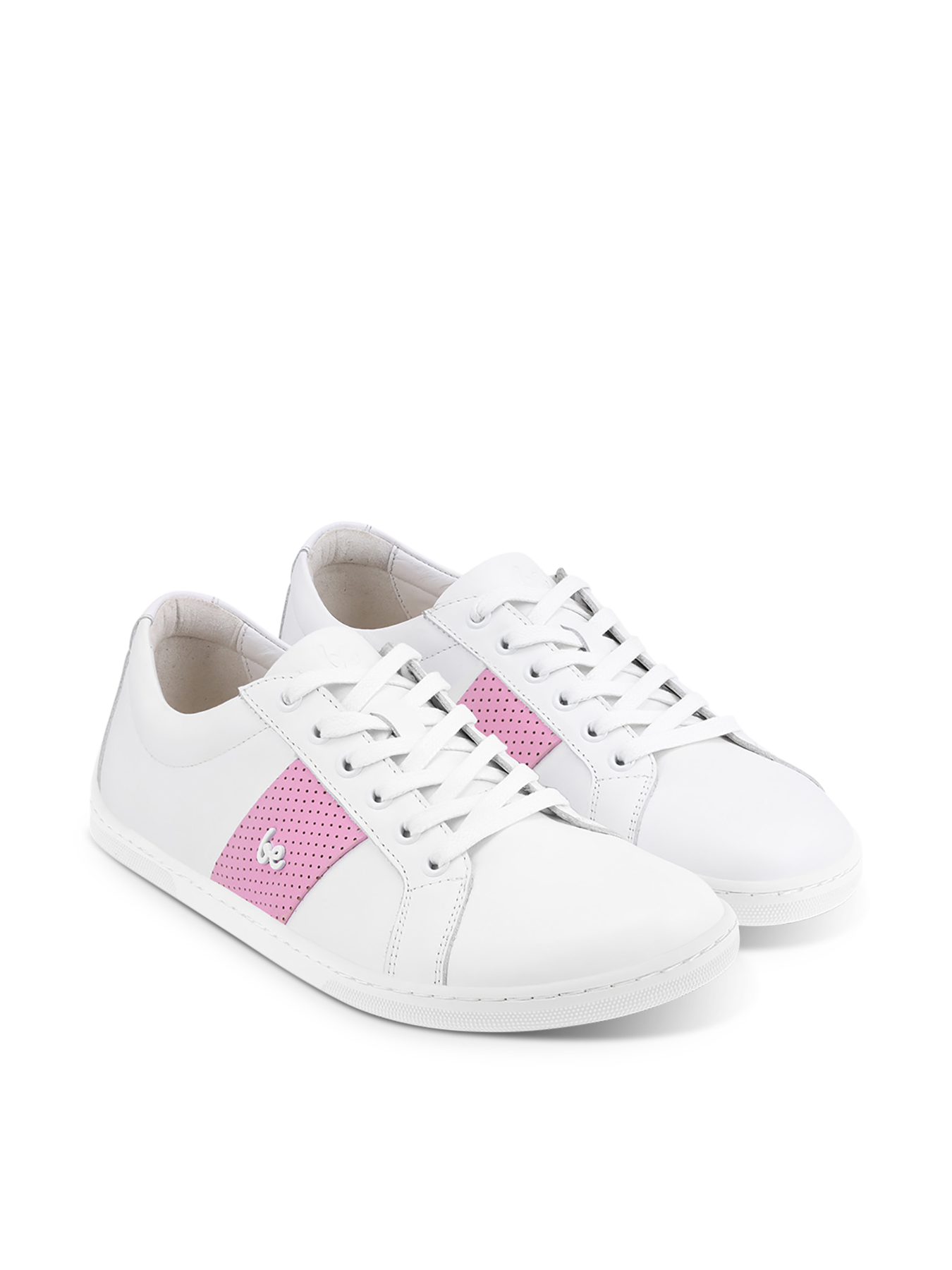 Barfuß Sneaker Be Lenka Elite - Weiß & Rosa