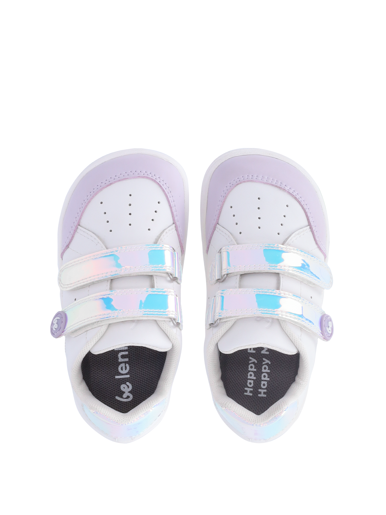 Barfußschuhe für Kinder Be Lenka Energise Kids - Weiß & Irisierend