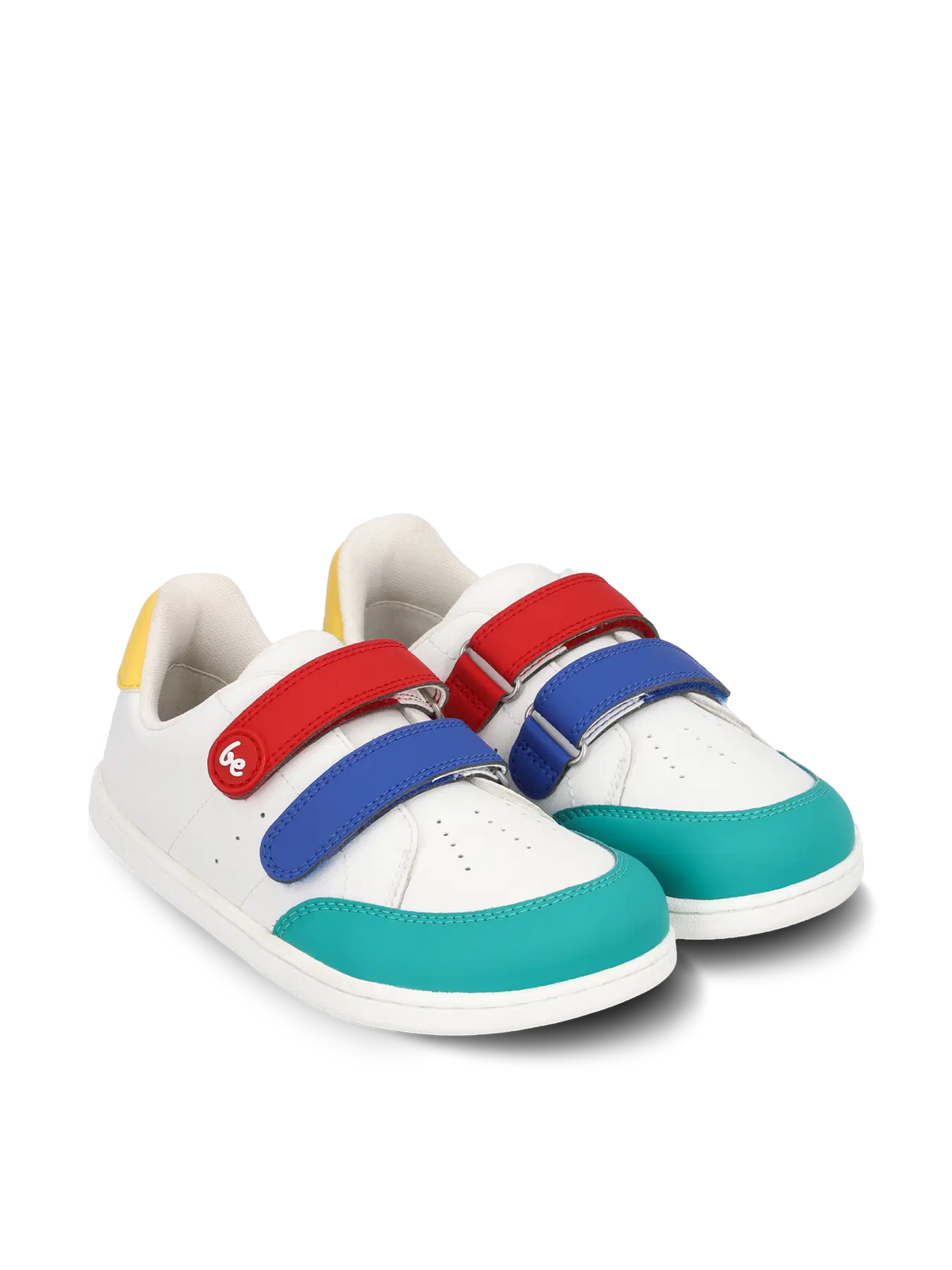 Kids barefoot sneakers Be Lenka Energise Kids - White & Multicolour