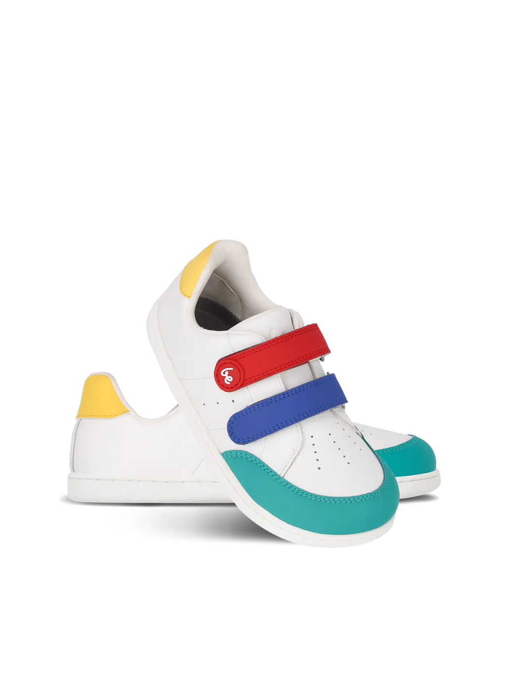 Barfußschuhe für Kinder Be Lenka Energise Preschool – Weiß & Mehrfarbig