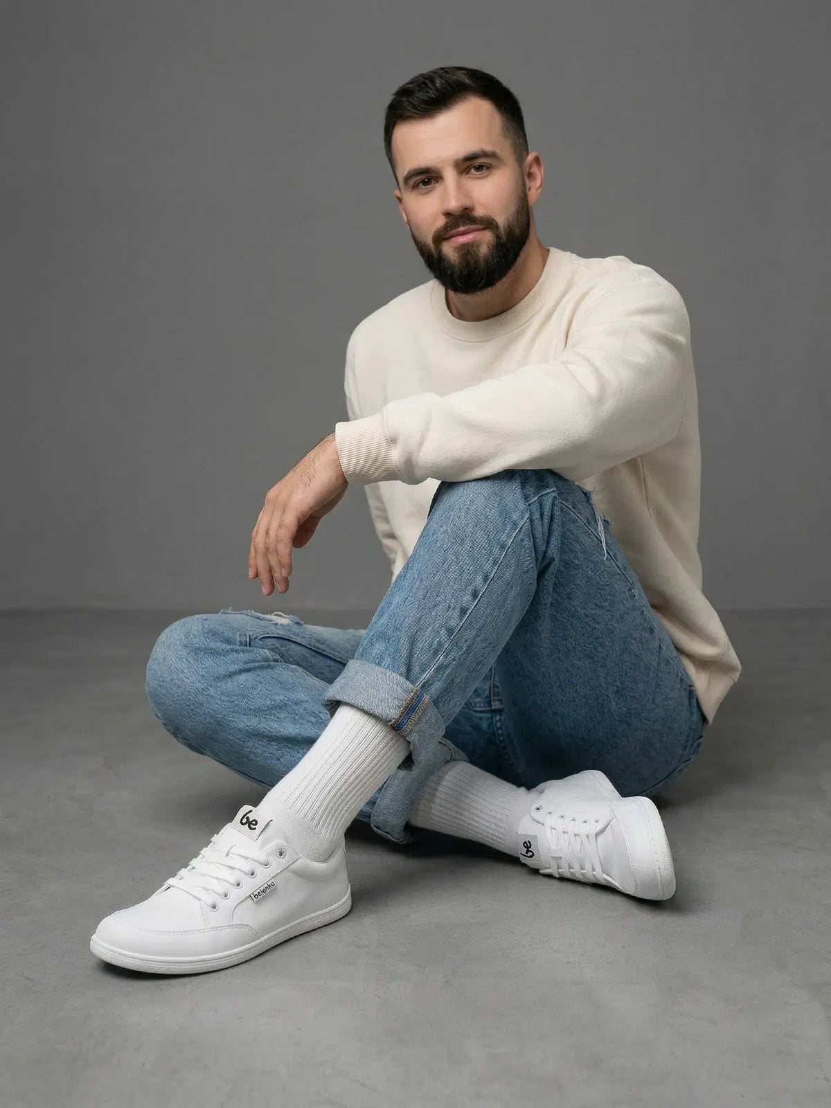 Barefoot Sneakers Be Lenka Rebound - All White