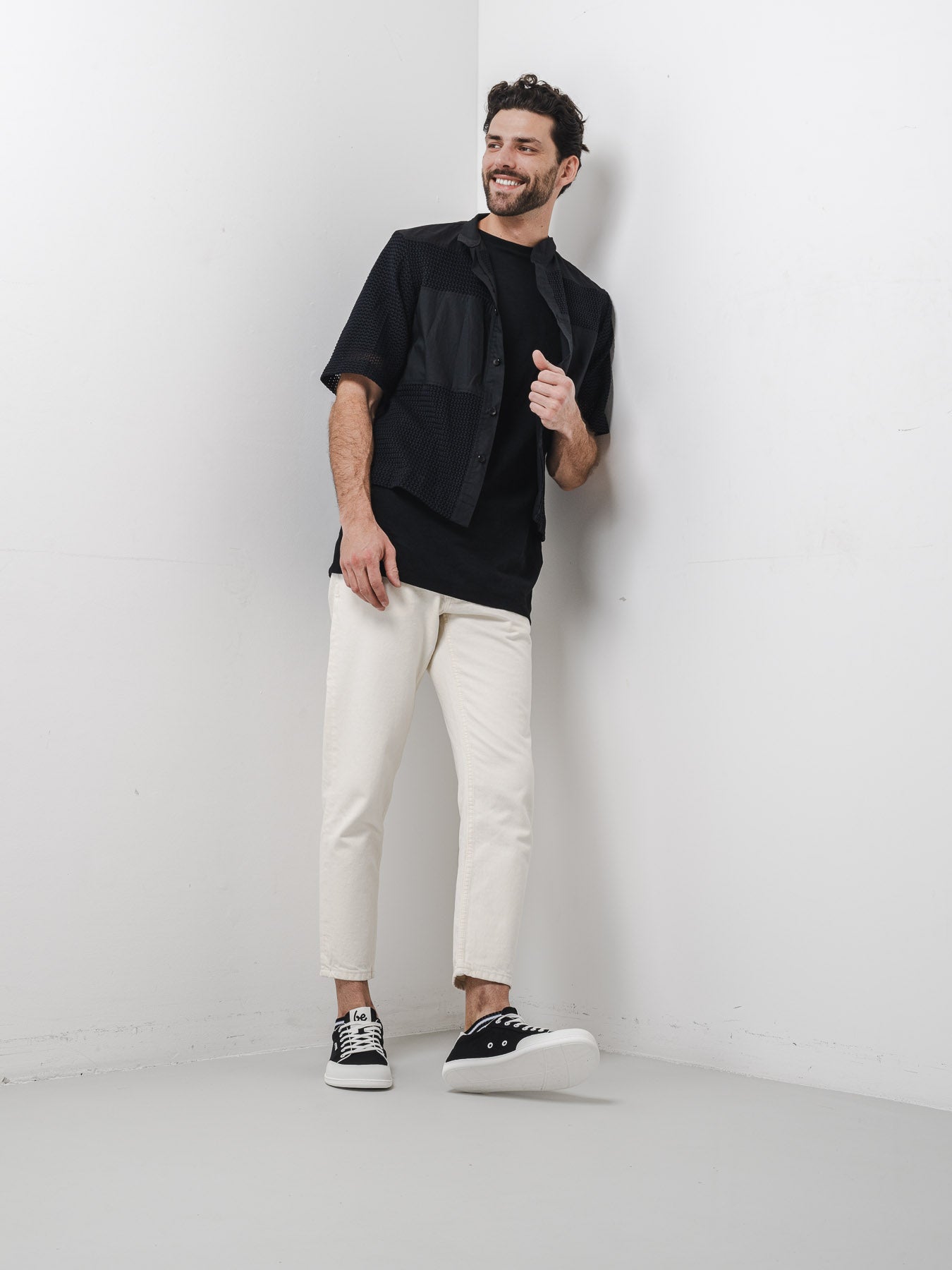 Barfuß Sneaker Be Lenka Rebound - Schwarz & Weiß