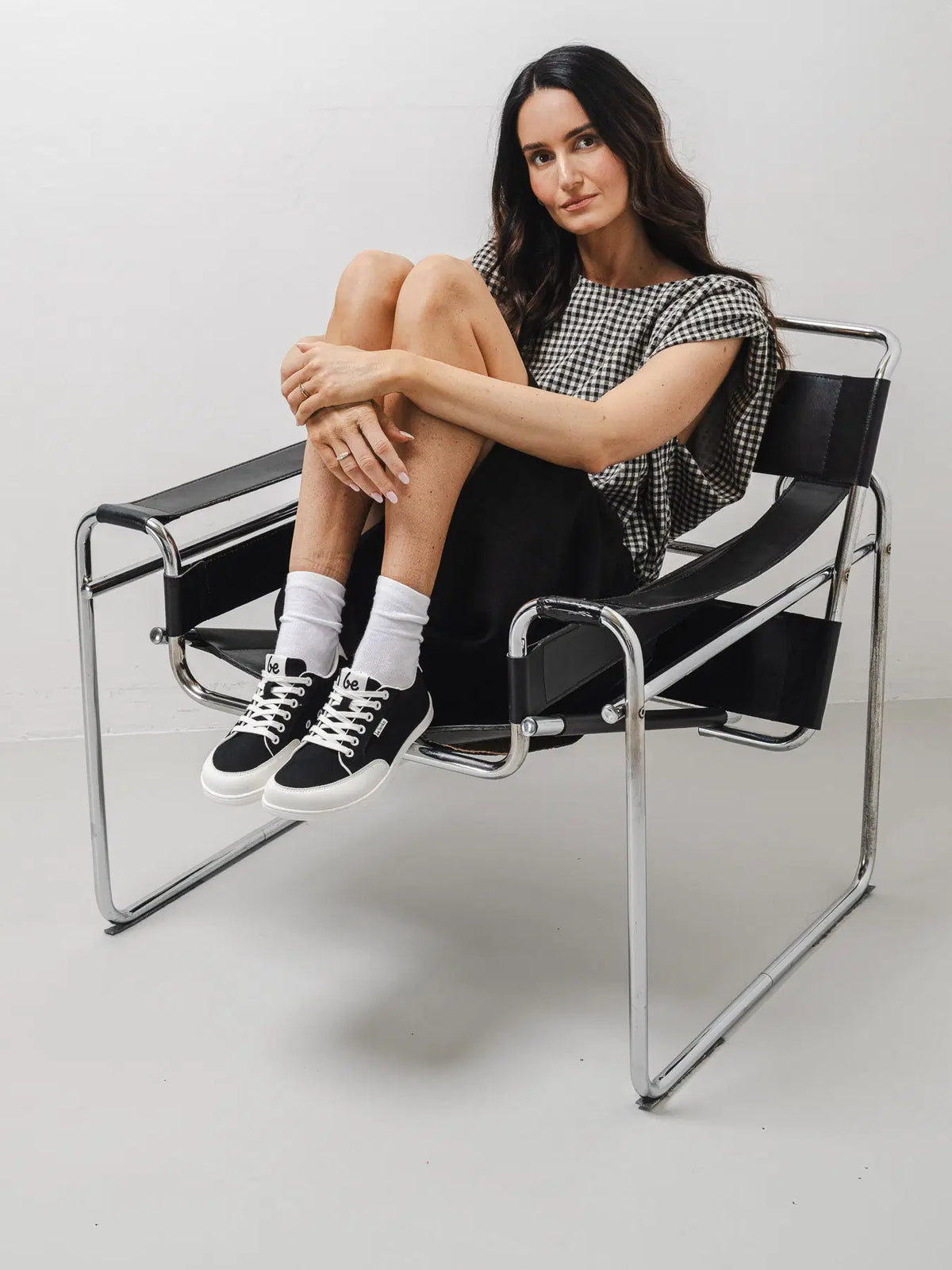 Barefoot Sneakers Be Lenka Rebound - Black & White