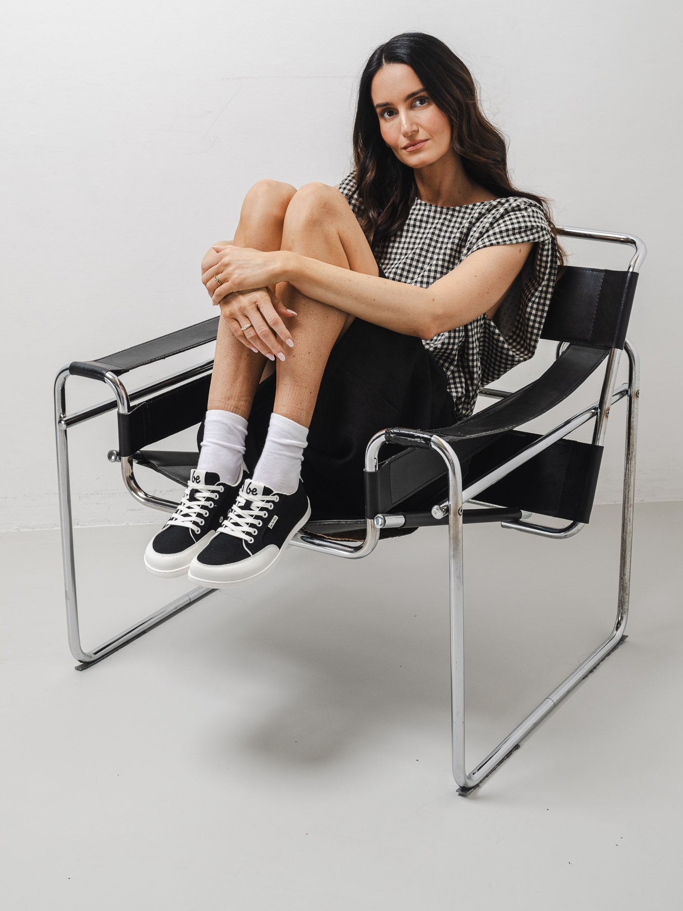Barfuß Sneaker Be Lenka Rebound - Schwarz & Weiß