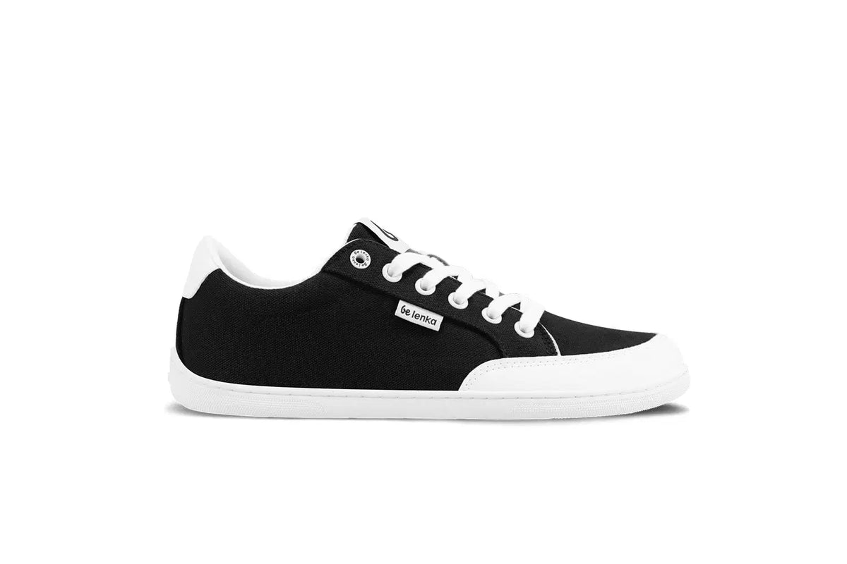Barfuß Sneaker Be Lenka Rebound - Schwarz & Weiß