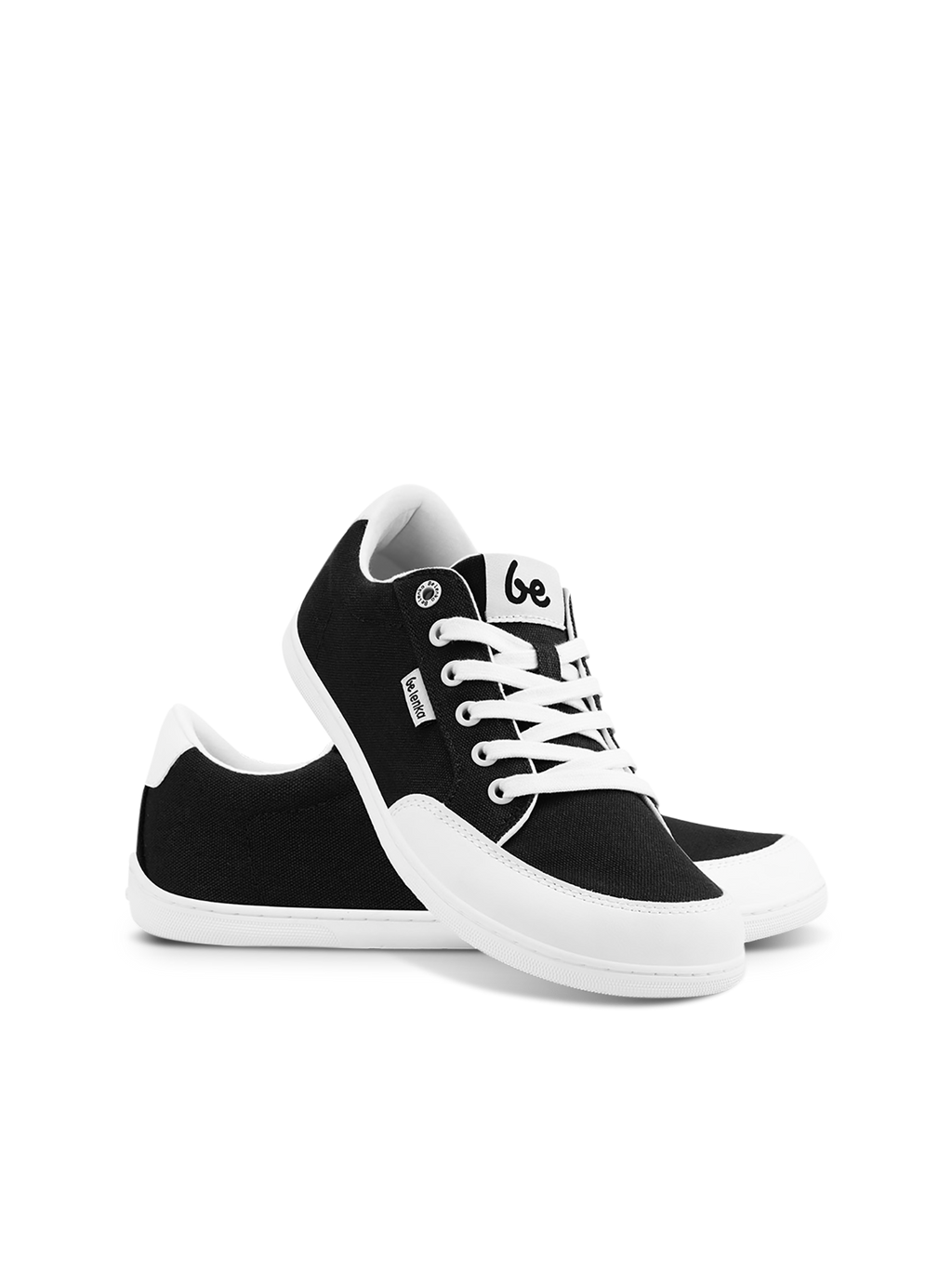 Barfuß Sneaker Be Lenka Rebound - Schwarz & Weiß