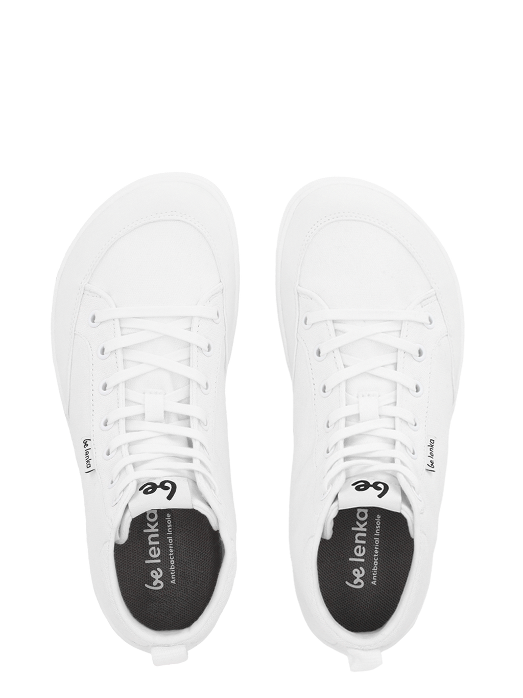 Barfuß-Sneaker Be Lenka Rebound - High Top - All White