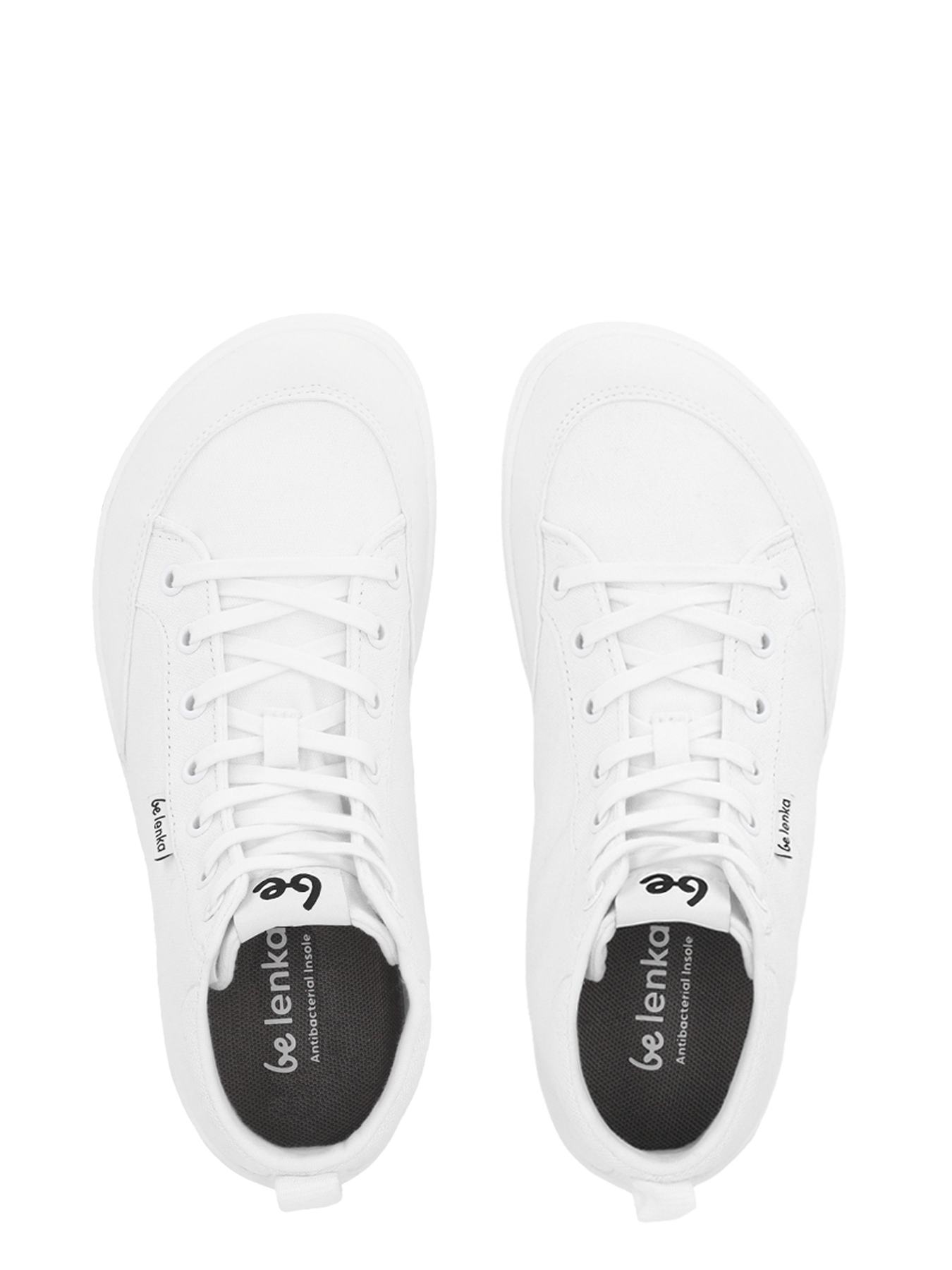 Barfuß-Sneaker Be Lenka Rebound - High Top - All White