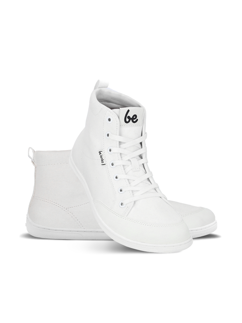 Barfuß-Sneaker Be Lenka Rebound - High Top - All White