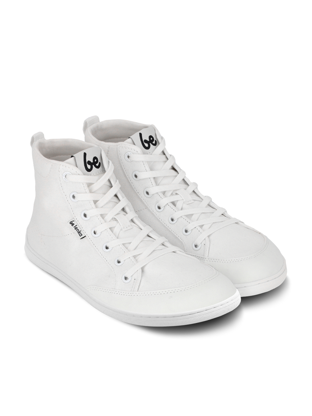 Barfuß-Sneaker Be Lenka Rebound - High Top - All White