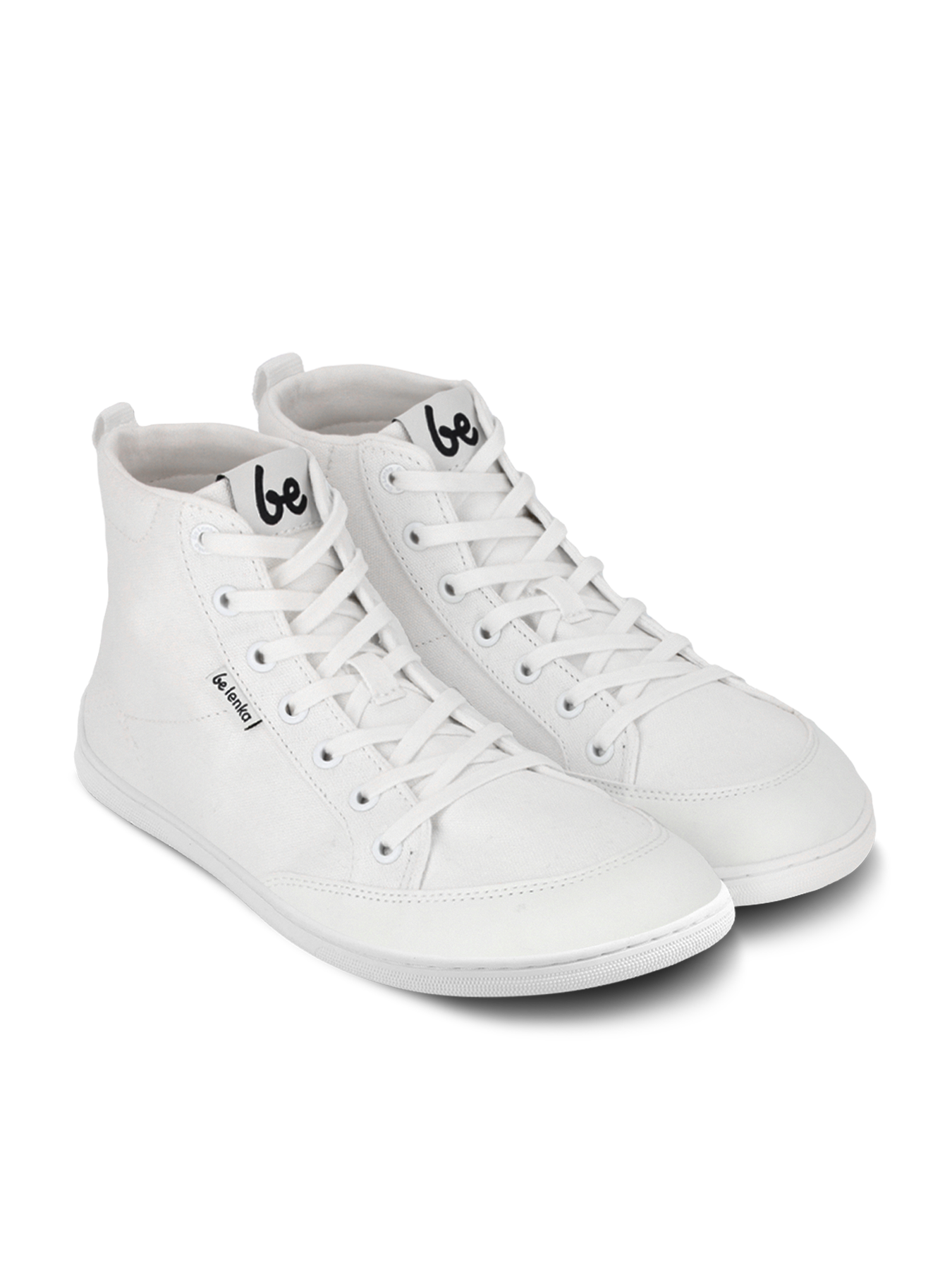 Barfuß-Sneaker Be Lenka Rebound - High Top - All White