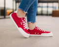 Barfuß Sneaker Be Lenka Rebound - Rot & Weiß